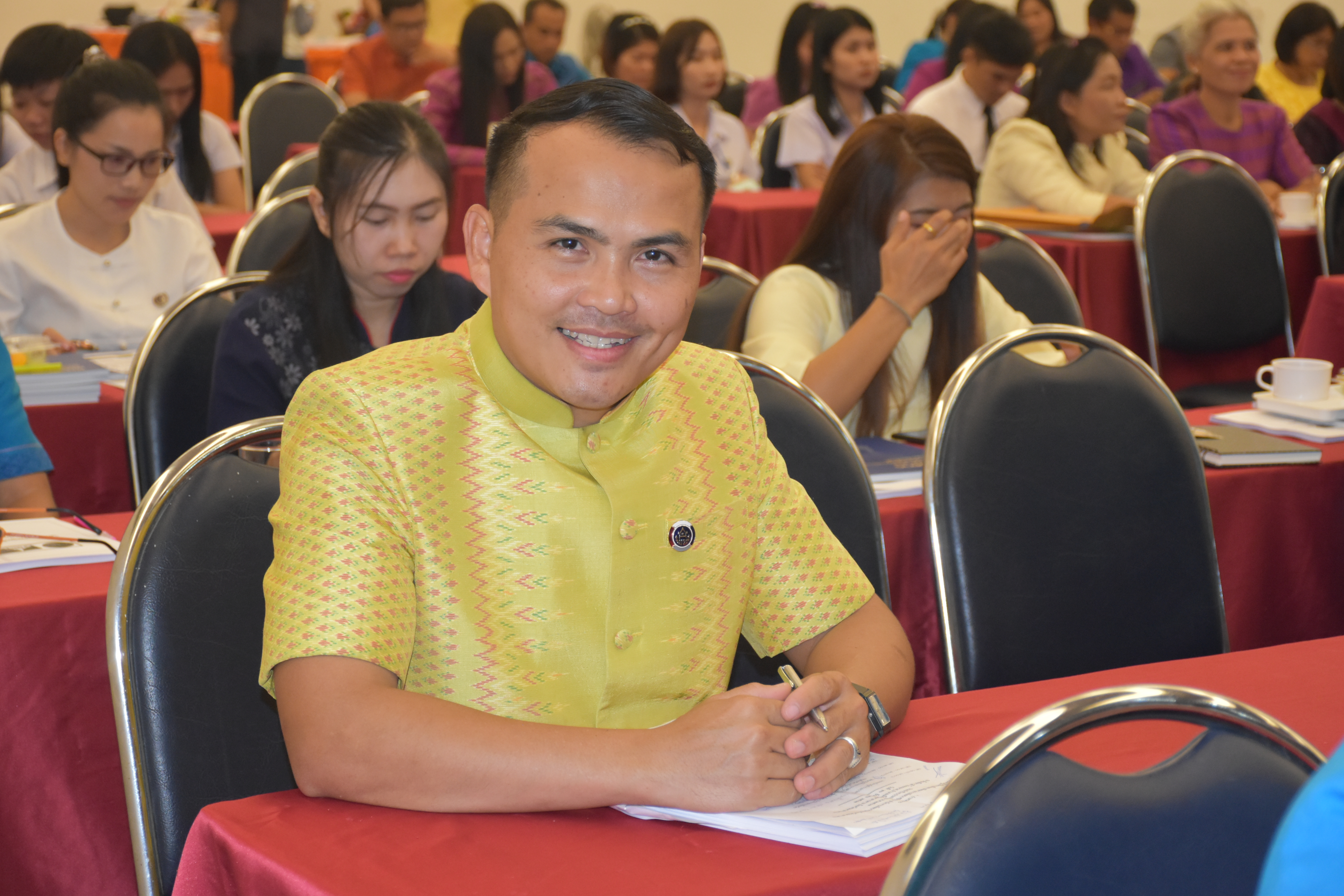 26 ธันวาคม 2562 พัฒนาชุมชนจังหวัดมหาสารคาม ประชุมเชิงปฏิบัติการสื่อสารทิศทางการพัฒนาชุมชน สำนักงานพัฒนาชุมชนจังหวัดมหาสารคาม ประจำปีงบประมาณ พ.ศ. 2563