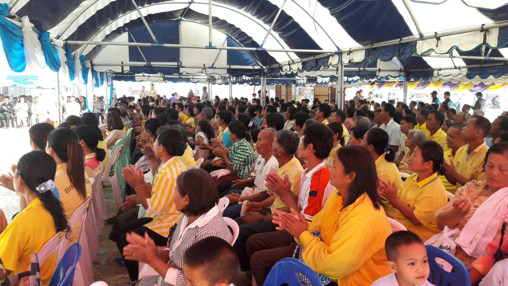 22 มกราคม​ 2563​ เวลา 09.00 น. โครงการปกป้องและเชิดชูสถาบันพระมหากษัตริย์​และหน่วยบำบัดทุกข์​บำรุงสุข​ สร้างรอยยิ้มให้ประชาชนจังหวัดมหาสารคาม​ ณ โรงเรียนโนนศรีภิบาล​  ต.โนนภิบาล​ อ.แกดำ​ จ.มหาสารคาม​