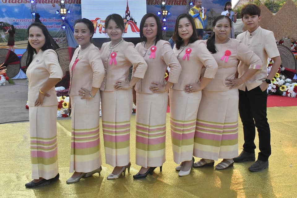 30 มกราคม 2563 งาน “ราตรีเส้นสายลายผ้าสารคาม” ในงานบุญเบิกฟ้าและงานกาชาดจังหวัดมหาสารคาม ประจำปี 2563