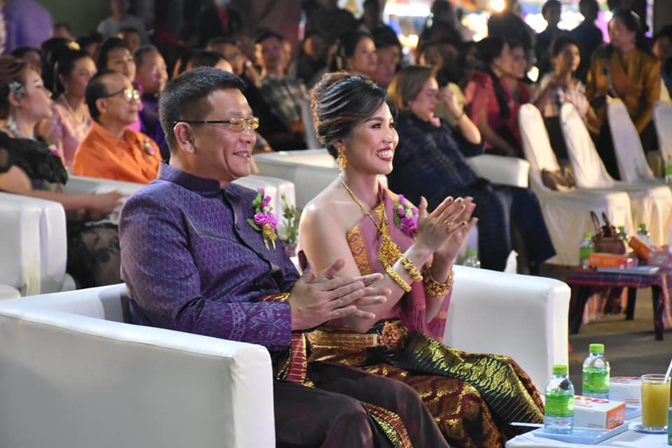 30 มกราคม 2563 งาน “ราตรีเส้นสายลายผ้าสารคาม” ในงานบุญเบิกฟ้าและงานกาชาดจังหวัดมหาสารคาม ประจำปี 2563