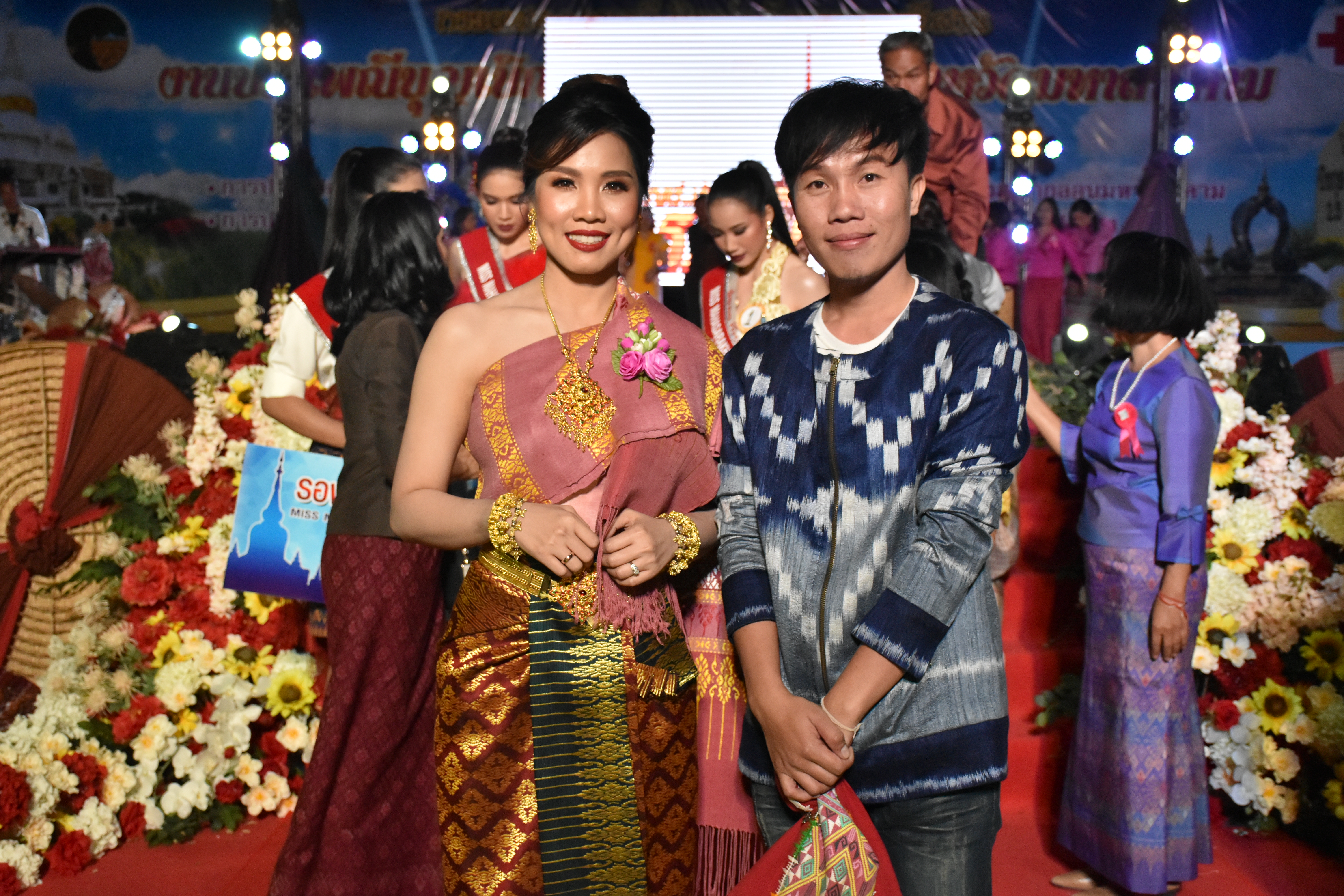 30 มกราคม 2563 งาน “ราตรีเส้นสายลายผ้าสารคาม” ในงานบุญเบิกฟ้าและงานกาชาดจังหวัดมหาสารคาม ประจำปี 2563