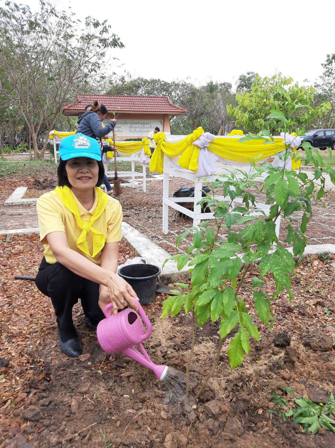 ๖ มีนาคม ๒๕๖๓ โครงการจิตอาสาหน่วยพระราชทาน และประชาชนจิตอาสา เราทำความดี เพื่อชาติ ศาสน์ กษัตริย์ เนื่องในวันสถาปนากระทรวงยุติธรรม ครบรอบ ๑๒๙ ปี