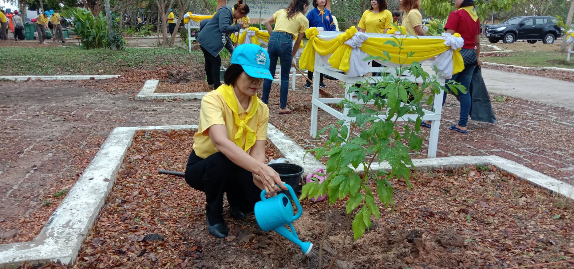 ๖ มีนาคม ๒๕๖๓ โครงการจิตอาสาหน่วยพระราชทาน และประชาชนจิตอาสา เราทำความดี เพื่อชาติ ศาสน์ กษัตริย์ เนื่องในวันสถาปนากระทรวงยุติธรรม ครบรอบ ๑๒๙ ปี
