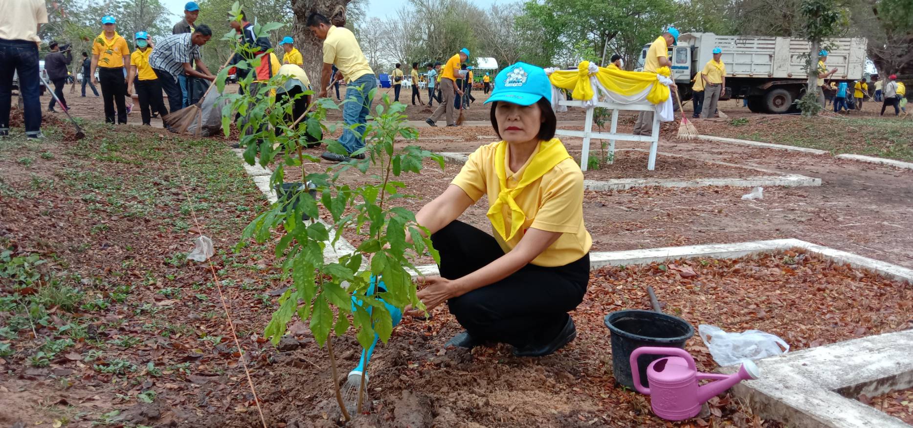 ๖ มีนาคม ๒๕๖๓ โครงการจิตอาสาหน่วยพระราชทาน และประชาชนจิตอาสา เราทำความดี เพื่อชาติ ศาสน์ กษัตริย์ เนื่องในวันสถาปนากระทรวงยุติธรรม ครบรอบ ๑๒๙ ปี