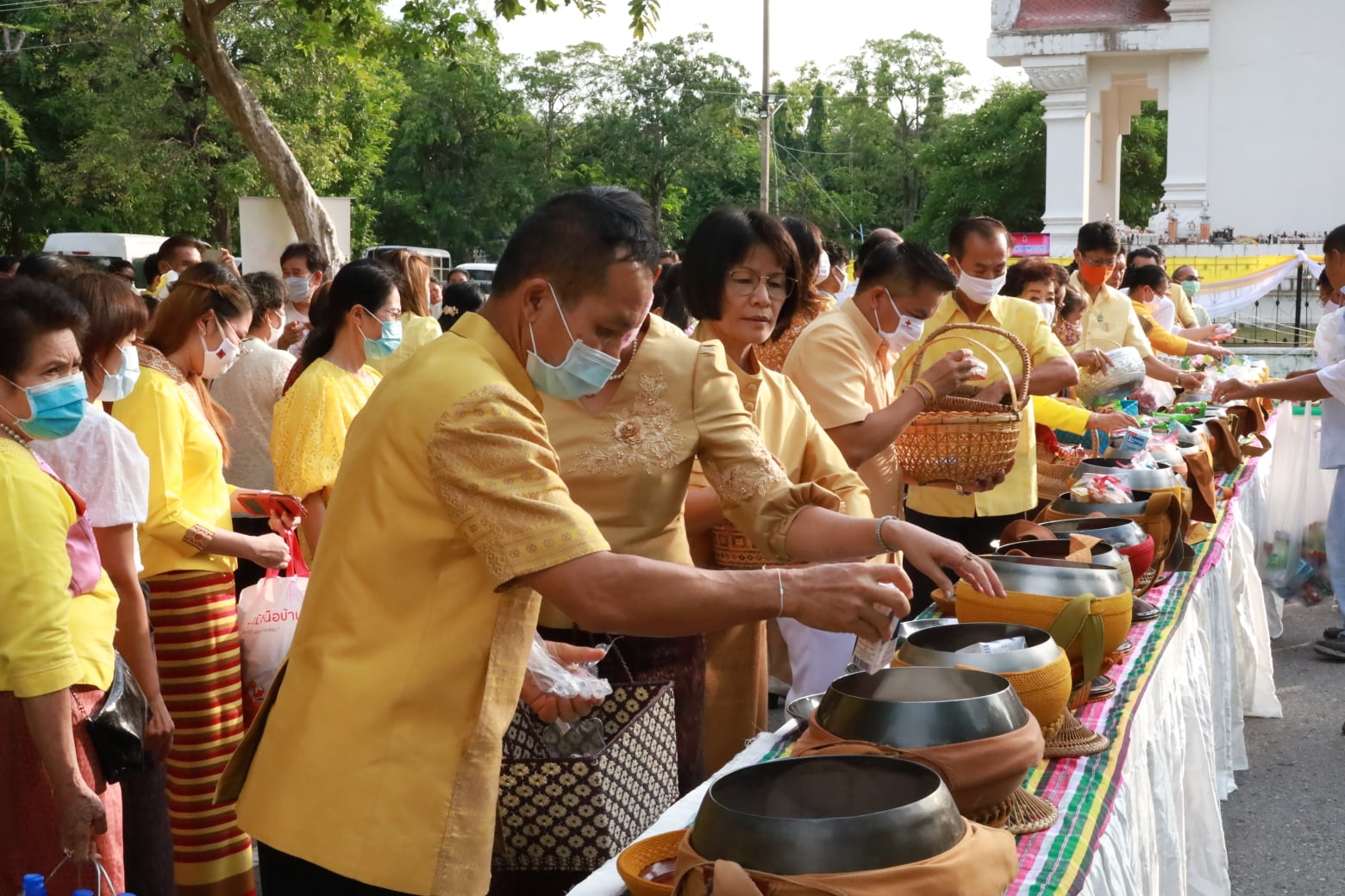 @ มหาสารคามเมืองแห่งความสุข พช.มค. ร่วมพิธีงานบุญซำฮะ ซำฮะกาย ซำฮะใจ ต้านภัยโควิด19 จังหวัดมหาสารคาม ประจำปี 2563ระหว่างวันที่ 20-21 มิถุนายน 2563 ณ หอพระประธานกันทรวิชัย หน้าที่ว่าการอำเภอเมืองมหาสารคาม อำเภอเมืองมหาสารคาม จังหวัดมหาสารคาม