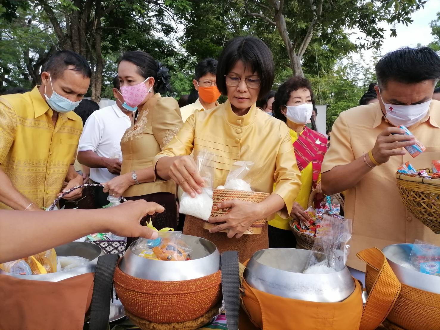 @ มหาสารคามเมืองแห่งความสุข พช.มค. ร่วมพิธีงานบุญซำฮะ ซำฮะกาย ซำฮะใจ ต้านภัยโควิด19 จังหวัดมหาสารคาม ประจำปี 2563ระหว่างวันที่ 20-21 มิถุนายน 2563 ณ หอพระประธานกันทรวิชัย หน้าที่ว่าการอำเภอเมืองมหาสารคาม อำเภอเมืองมหาสารคาม จังหวัดมหาสารคาม