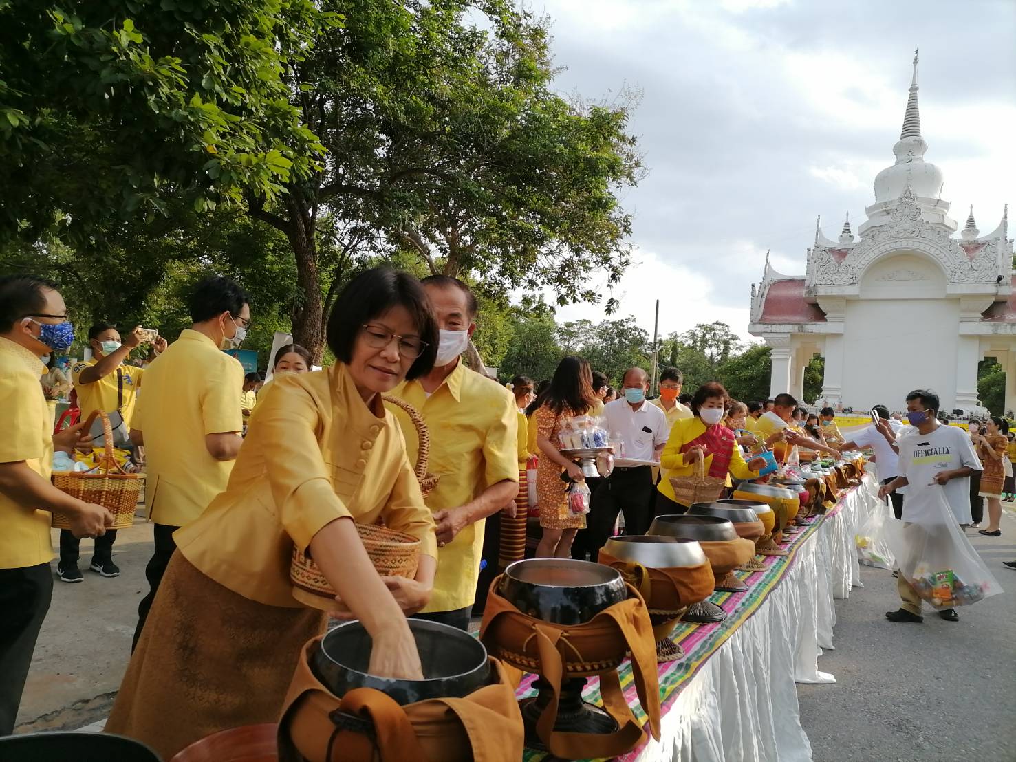 @ มหาสารคามเมืองแห่งความสุข พช.มค. ร่วมพิธีงานบุญซำฮะ ซำฮะกาย ซำฮะใจ ต้านภัยโควิด19 จังหวัดมหาสารคาม ประจำปี 2563ระหว่างวันที่ 20-21 มิถุนายน 2563 ณ หอพระประธานกันทรวิชัย หน้าที่ว่าการอำเภอเมืองมหาสารคาม อำเภอเมืองมหาสารคาม จังหวัดมหาสารคาม