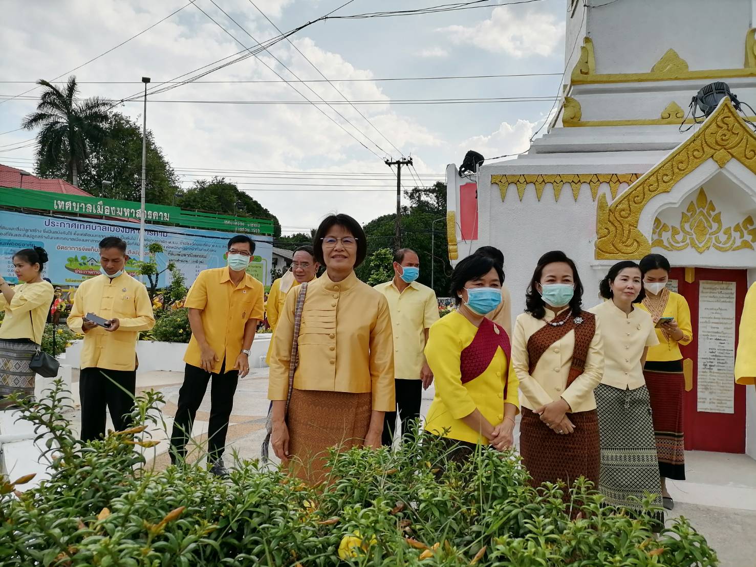 @ มหาสารคามเมืองแห่งความสุข พช.มค. ร่วมพิธีงานบุญซำฮะ ซำฮะกาย ซำฮะใจ ต้านภัยโควิด19 จังหวัดมหาสารคาม ประจำปี 2563ระหว่างวันที่ 20-21 มิถุนายน 2563 ณ หอพระประธานกันทรวิชัย หน้าที่ว่าการอำเภอเมืองมหาสารคาม อำเภอเมืองมหาสารคาม จังหวัดมหาสารคาม
