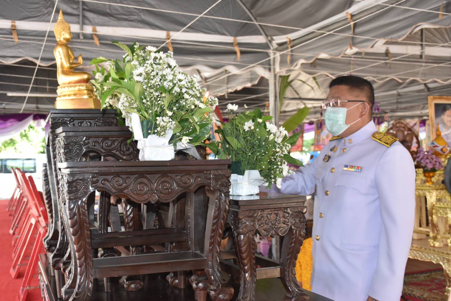 @ มหาสารคามเมืองแห่งความสุข พช.มค. ร่วมพิธีงานบุญซำฮะ ซำฮะกาย ซำฮะใจ ต้านภัยโควิด19 จังหวัดมหาสารคาม ประจำปี 2563ระหว่างวันที่ 20-21 มิถุนายน 2563 ณ หอพระประธานกันทรวิชัย หน้าที่ว่าการอำเภอเมืองมหาสารคาม อำเภอเมืองมหาสารคาม จังหวัดมหาสารคาม