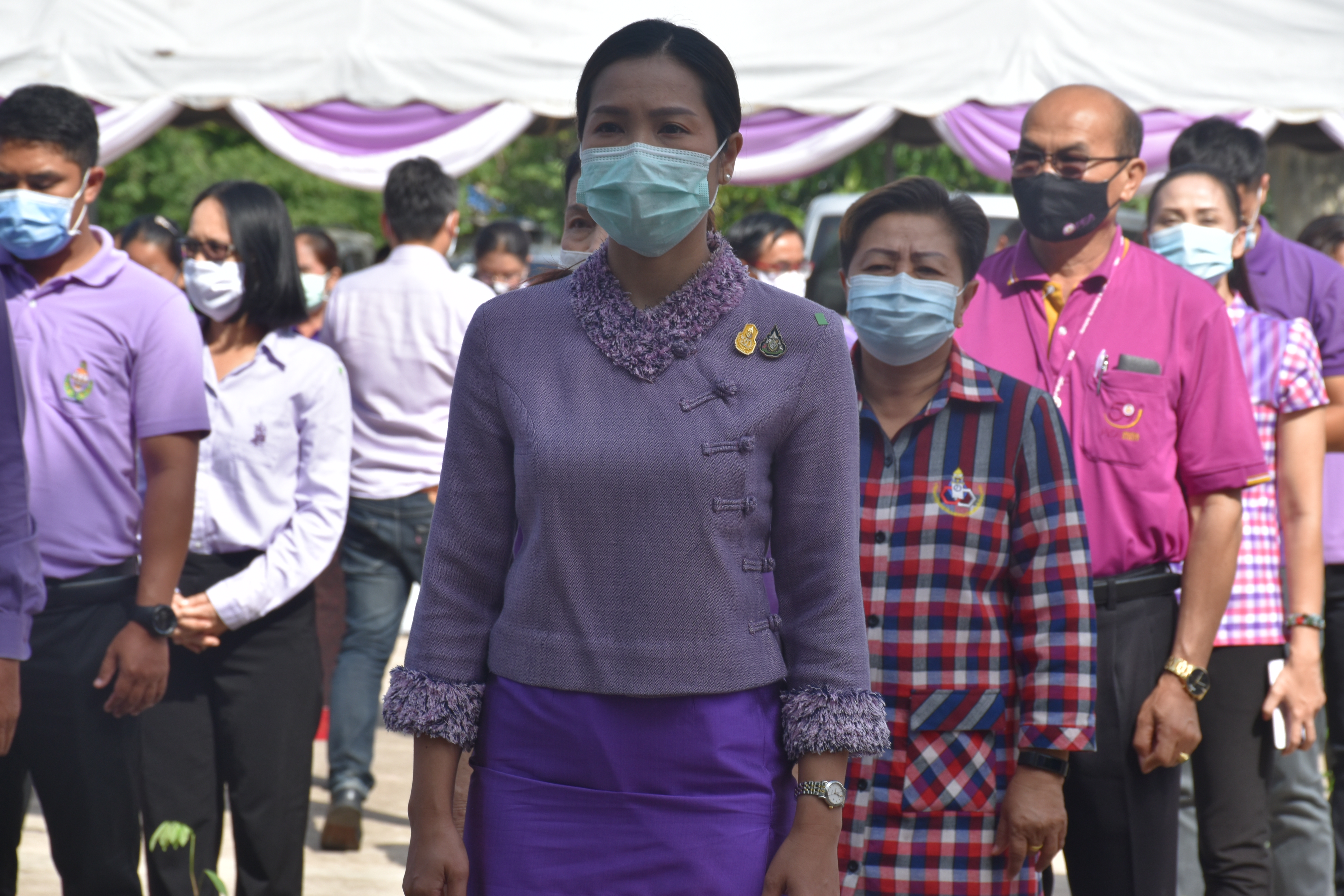 26 มิถุนายน 2563 พช.มค. ร่วมกับอำเภอโกสุมพิสัย และองค์การบริหารส่วนตำบลดอนกลาง อำเภอโกสุมพิสัย จังหวัดมหาสารคาม ดำเนินโครงการรวมพลังสตรีอาสาพัฒนา ปลูกป่าเฉลิมพระเกียรติ เนื่องในโอกาสวันเฉลิมพระชนมพรรษา สมเด็จพระนางเจ้าสุทิดา พัชรสุธาพิมลลักษณ พระบรมราชินี