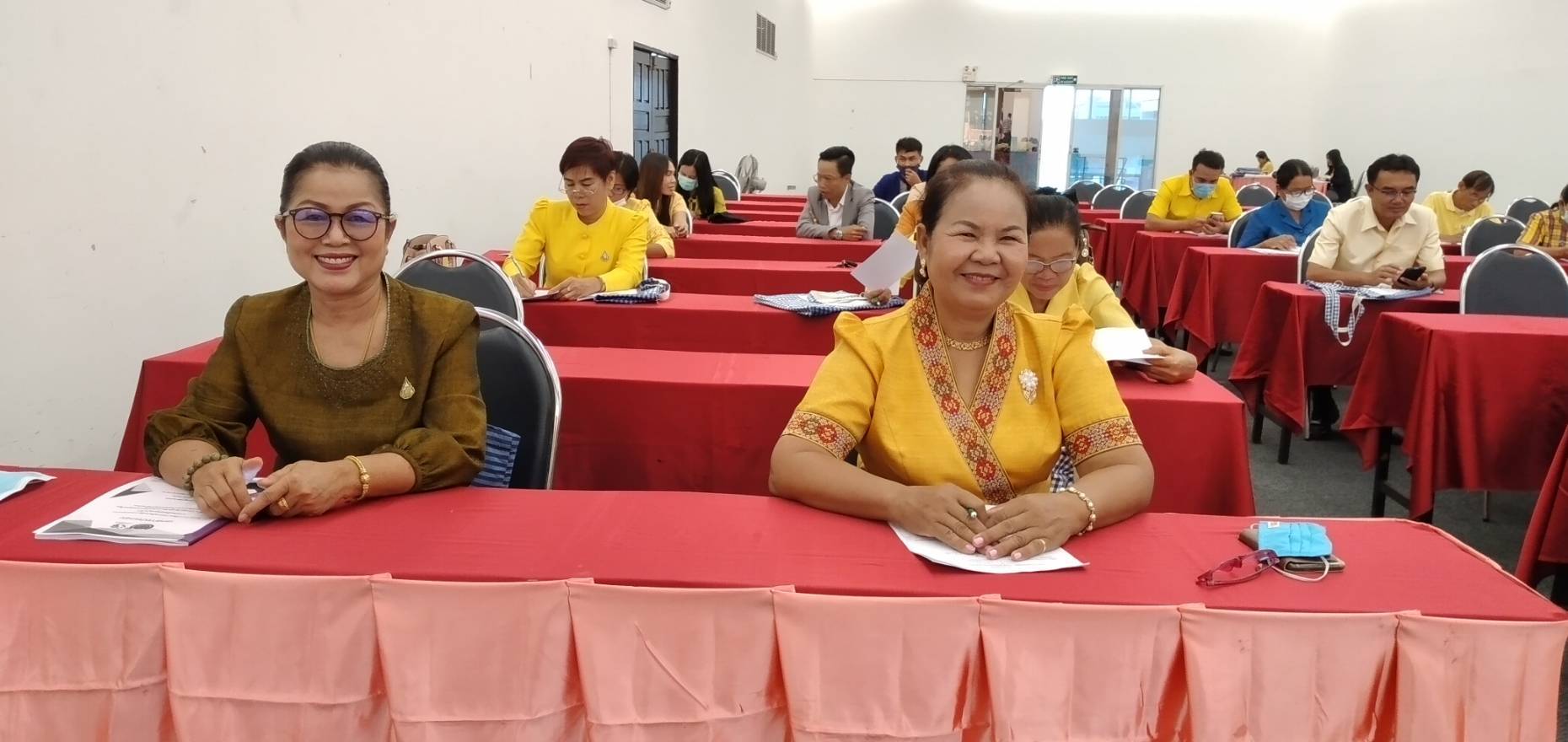 10 กรกฎาคม 2563 พช.มค. ดำเนินโครงการการพัฒนาระบบบริหารจัดการกองทุนและการประเมินผลทุนหมุนเวียน กิจกรรมที่1 ประชุมเชิงปฏิบัติการประเมินผลทุนหมุนเวียนกองทุนพัฒนาบทบาทสตรี ประจำปี 2563