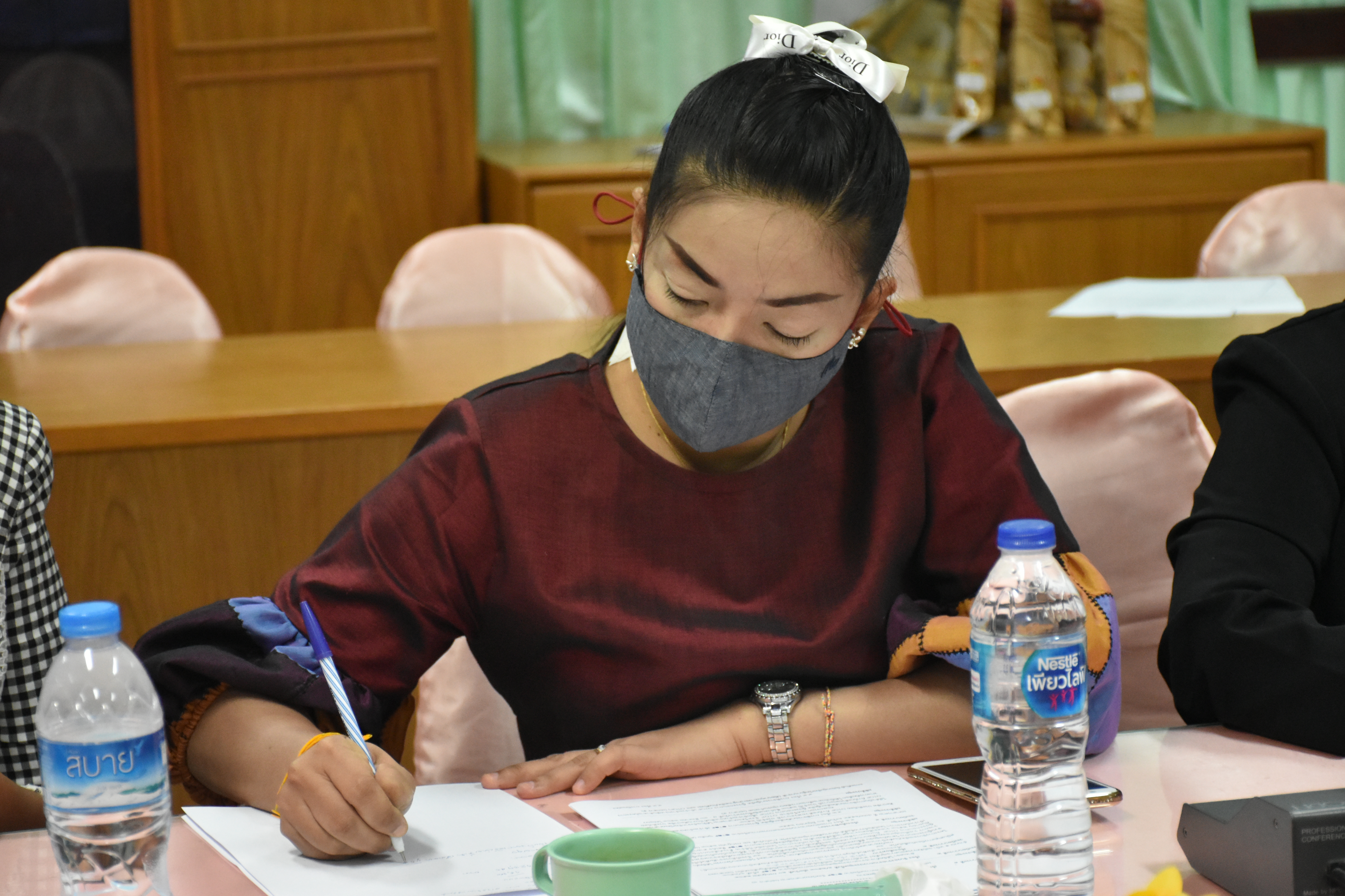 20 กรกฎาคม 2563 การประชุมคณะกรรมการเครือข่าย OTOP จังหวัดมหาสารคาม ครั้งที่ 2/2563