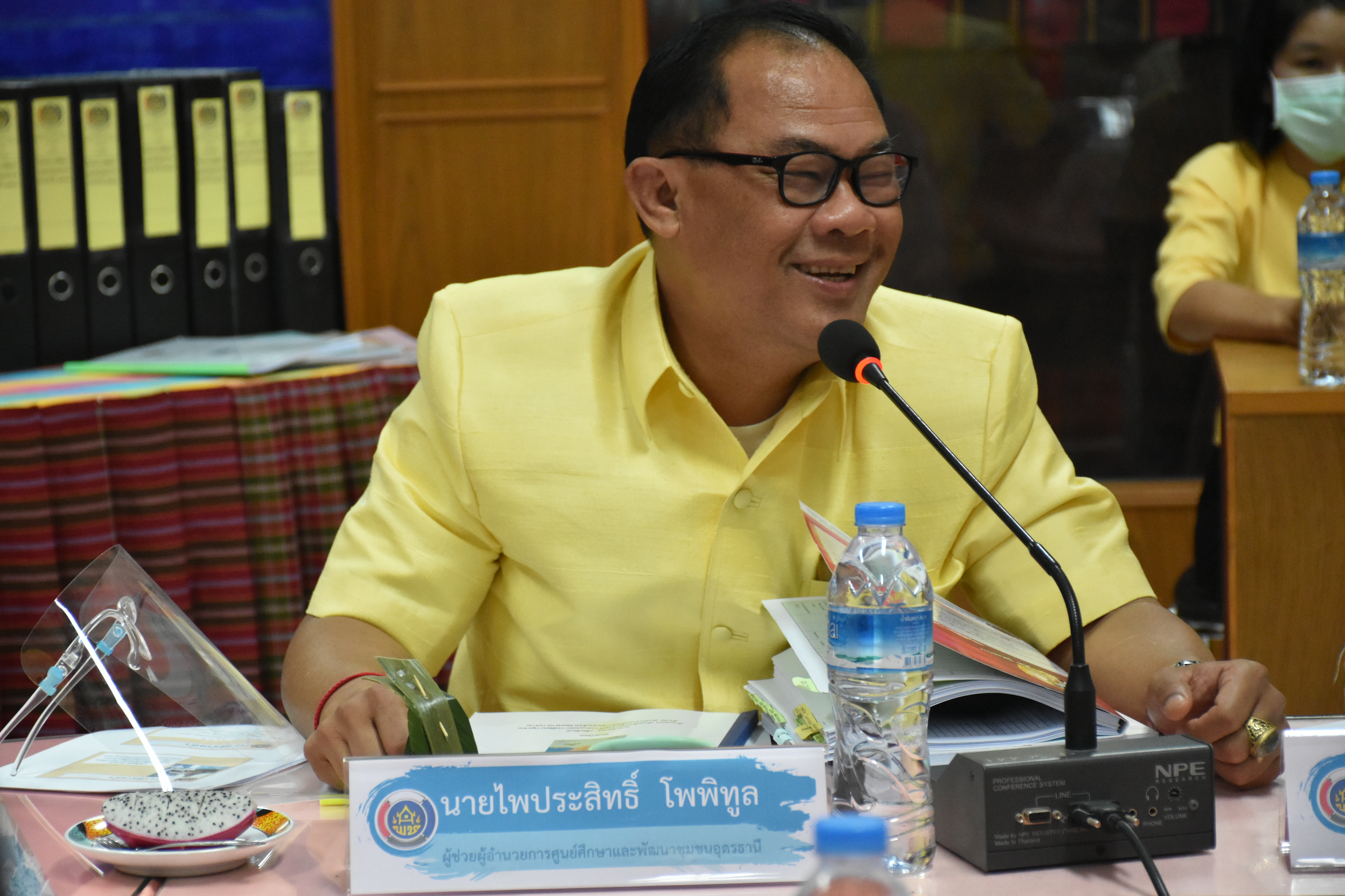 วันที่ 15 กรกฎาคม 2563 เวลา 09.00 น. ณ ห้องประชุม 106 สำนักงานพัฒนาชุมชนจังหวัดมหาสารคาม พช.มหาสารคาม รับการคัดเลือกข้าราชการ ลูกจ้างประจำดีเด่น และกิจกรรมพัฒนาชุมชนดีเด่น ประจำปี 2563