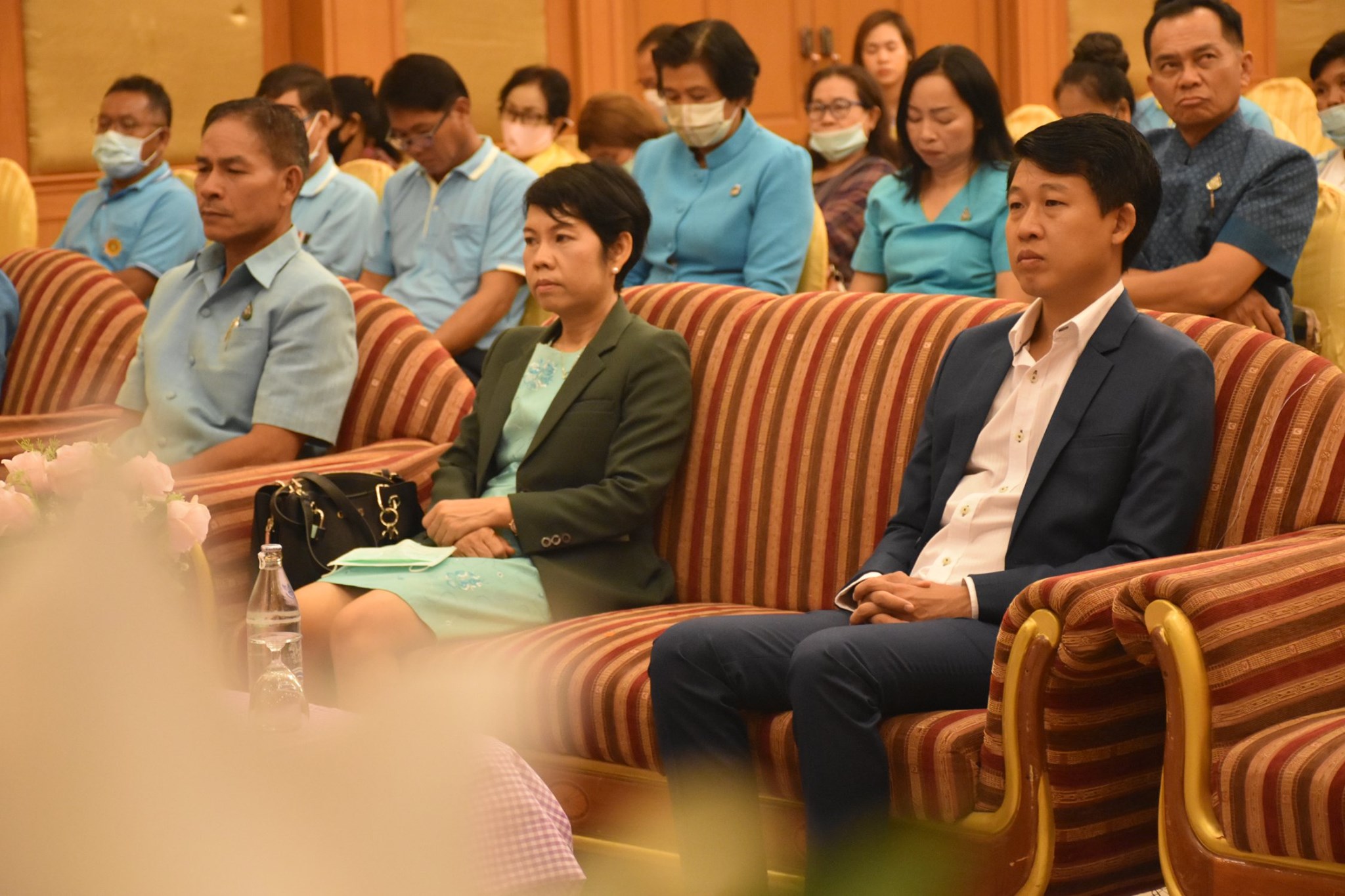 วันพุธที่ 19 สิงหาคม 2563 พช.มหาสารคาม บันทึกข้อตกลง (MOU) ว่าด้วยการประสานความร่วมมือการเชื่อมโยงเครือข่าย องค์ความรู้ การค้า การลงทุน และการตลาด เพื่อสนับสนุนการสร้างรายได้จากการจำหน่ายสินค้าชุมชนด้วยกลไกประชารัฐ ระหว่าง จังหวัดมหาสารคาม กับ ส่วนราชการ ภาคเอกชน ภาคการศึกษา ณ ห้องประชุม TCC 3 โรงแรมตักสิลามหาสารคาม อำเภอเมืองมหาสารคาม จังหวัดมหาสารคาม