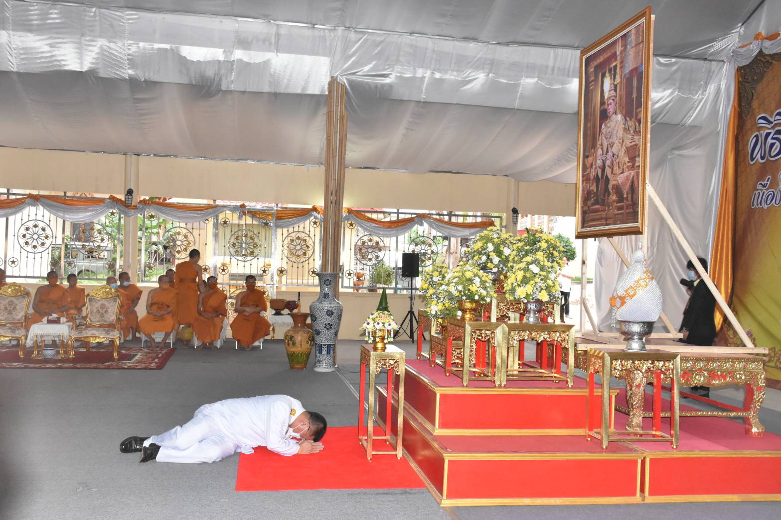 พช.มหาสารคาม : ร่วมกิจกรรมเฉลิมพระเกียรติเนื่องในโอกาสวันเฉลิมพระชนมพรรษาพระบาทสมเด็จพระเจ้าอยู่หัว 28 กรกฎาคม 2563