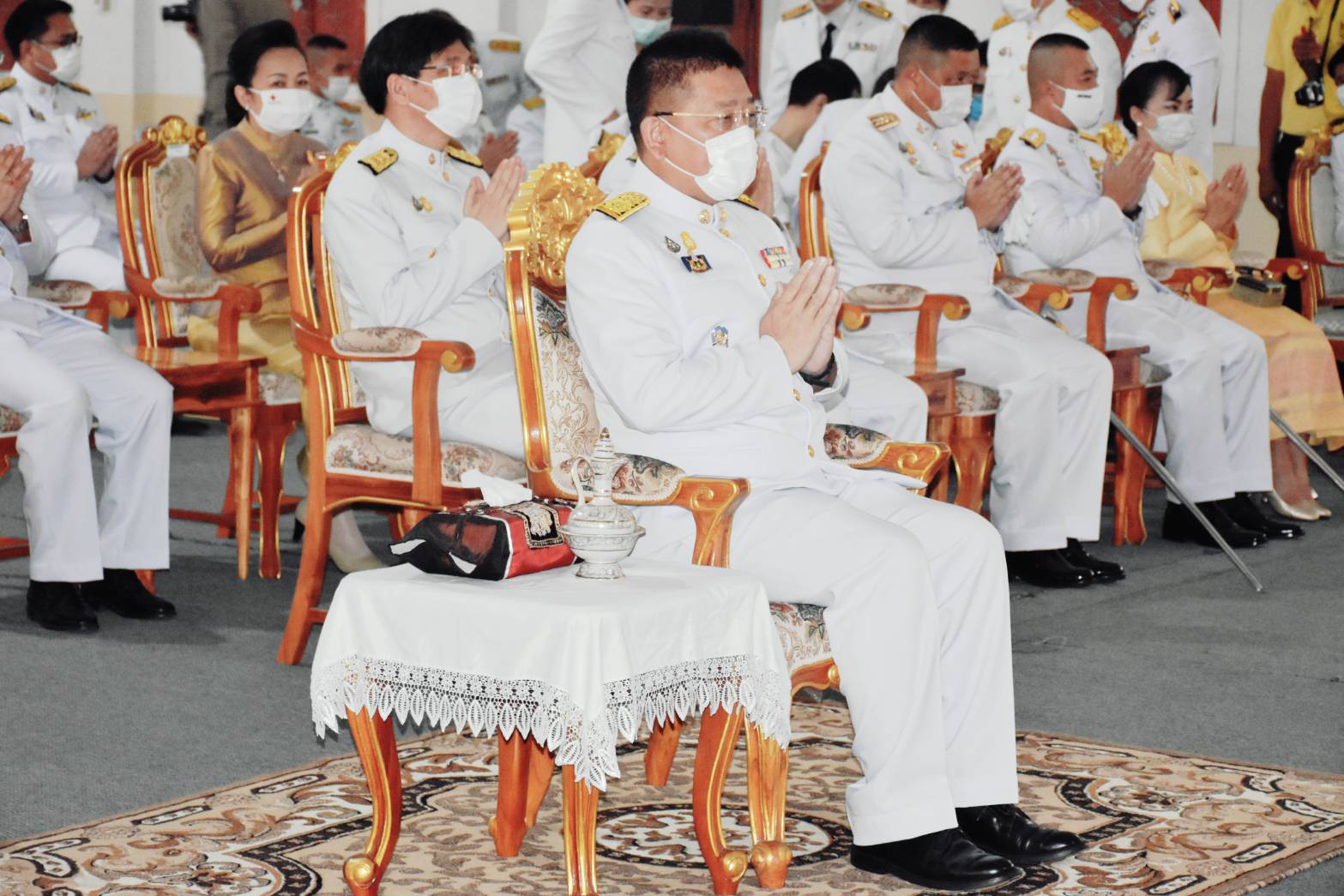 พช.มหาสารคาม : ร่วมกิจกรรมเฉลิมพระเกียรติเนื่องในโอกาสวันเฉลิมพระชนมพรรษาพระบาทสมเด็จพระเจ้าอยู่หัว 28 กรกฎาคม 2563