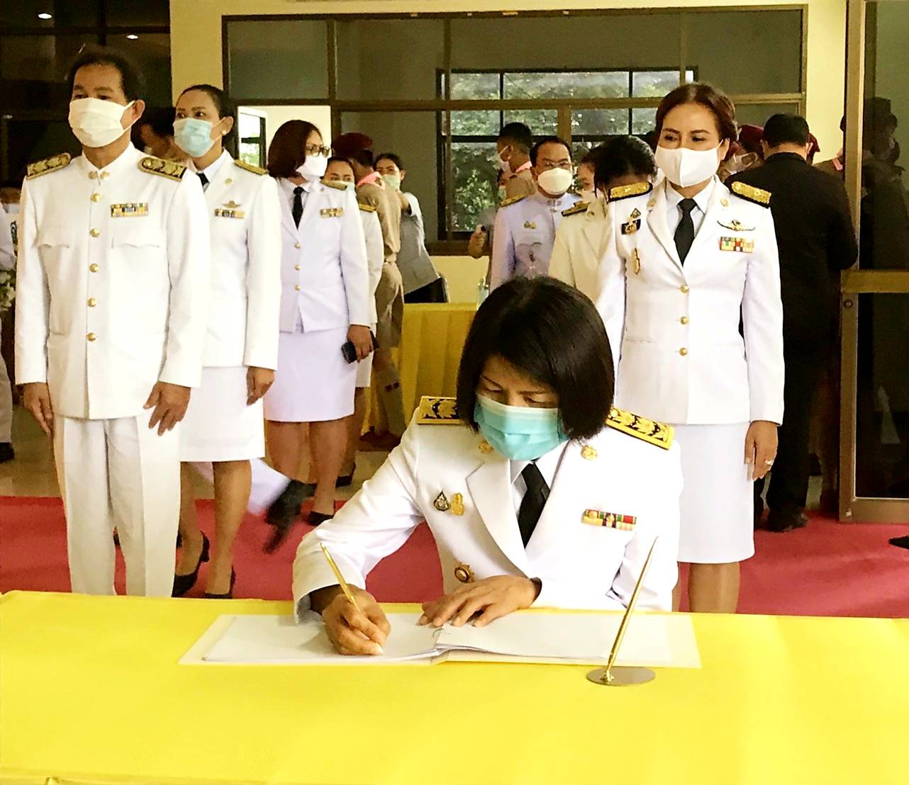 พช.มหาสารคาม : ร่วมกิจกรรมเฉลิมพระเกียรติเนื่องในโอกาสวันเฉลิมพระชนมพรรษาพระบาทสมเด็จพระเจ้าอยู่หัว 28 กรกฎาคม 2563