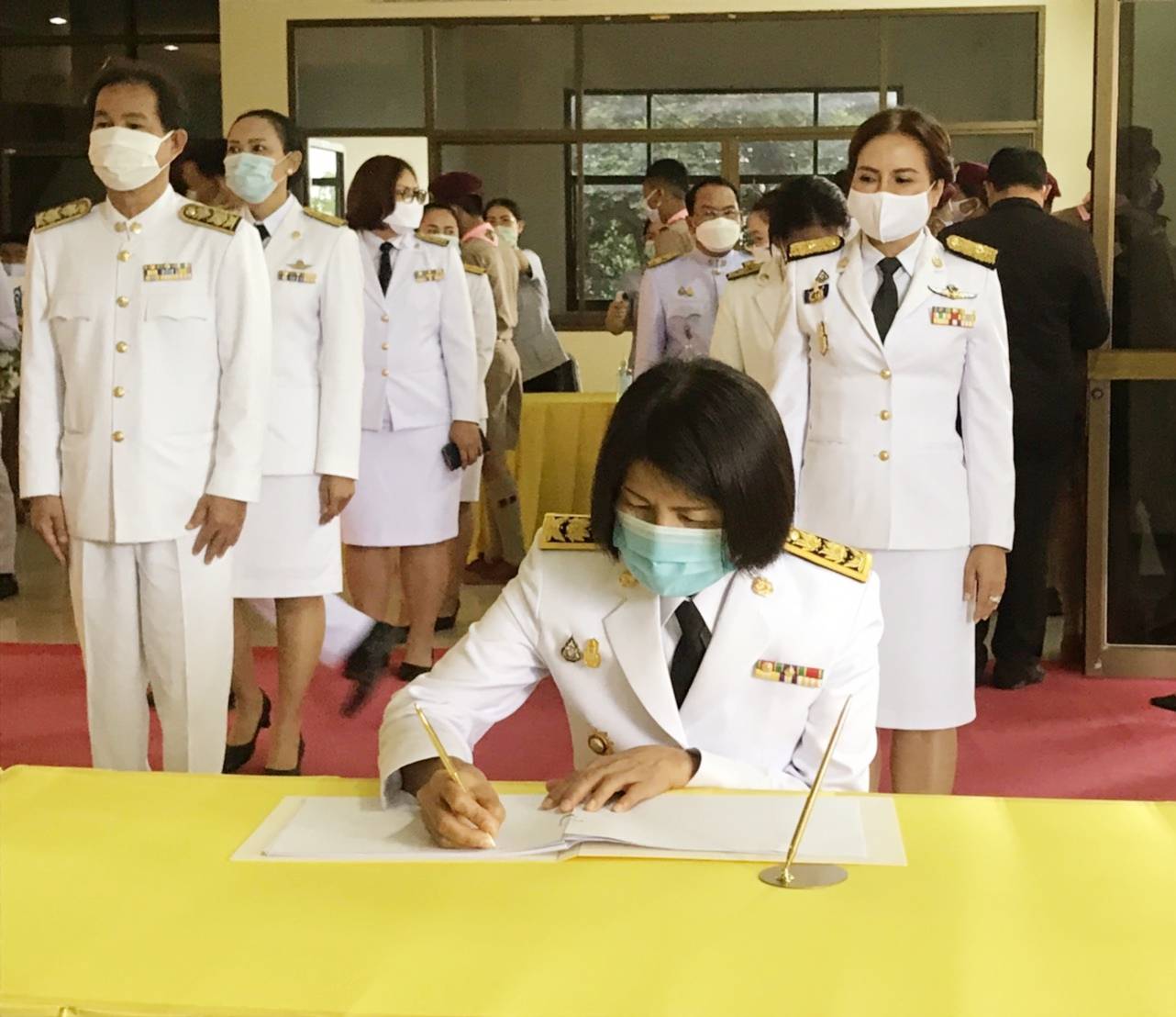 พช.มหาสารคาม : ร่วมกิจกรรมเฉลิมพระเกียรติเนื่องในโอกาสวันเฉลิมพระชนมพรรษาพระบาทสมเด็จพระเจ้าอยู่หัว 28 กรกฎาคม 2563