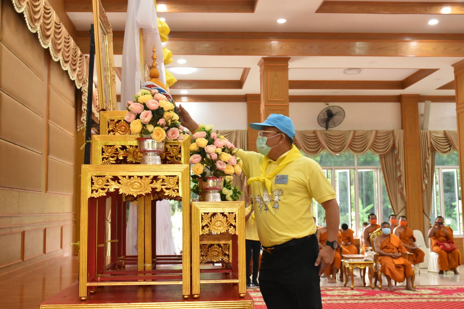 พช.มหาสารคาม : ร่วมกิจกรรมเฉลิมพระเกียรติเนื่องในโอกาสวันเฉลิมพระชนมพรรษาพระบาทสมเด็จพระเจ้าอยู่หัว 28 กรกฎาคม 2563