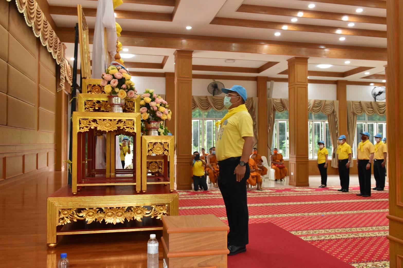 พช.มหาสารคาม : ร่วมกิจกรรมเฉลิมพระเกียรติเนื่องในโอกาสวันเฉลิมพระชนมพรรษาพระบาทสมเด็จพระเจ้าอยู่หัว 28 กรกฎาคม 2563