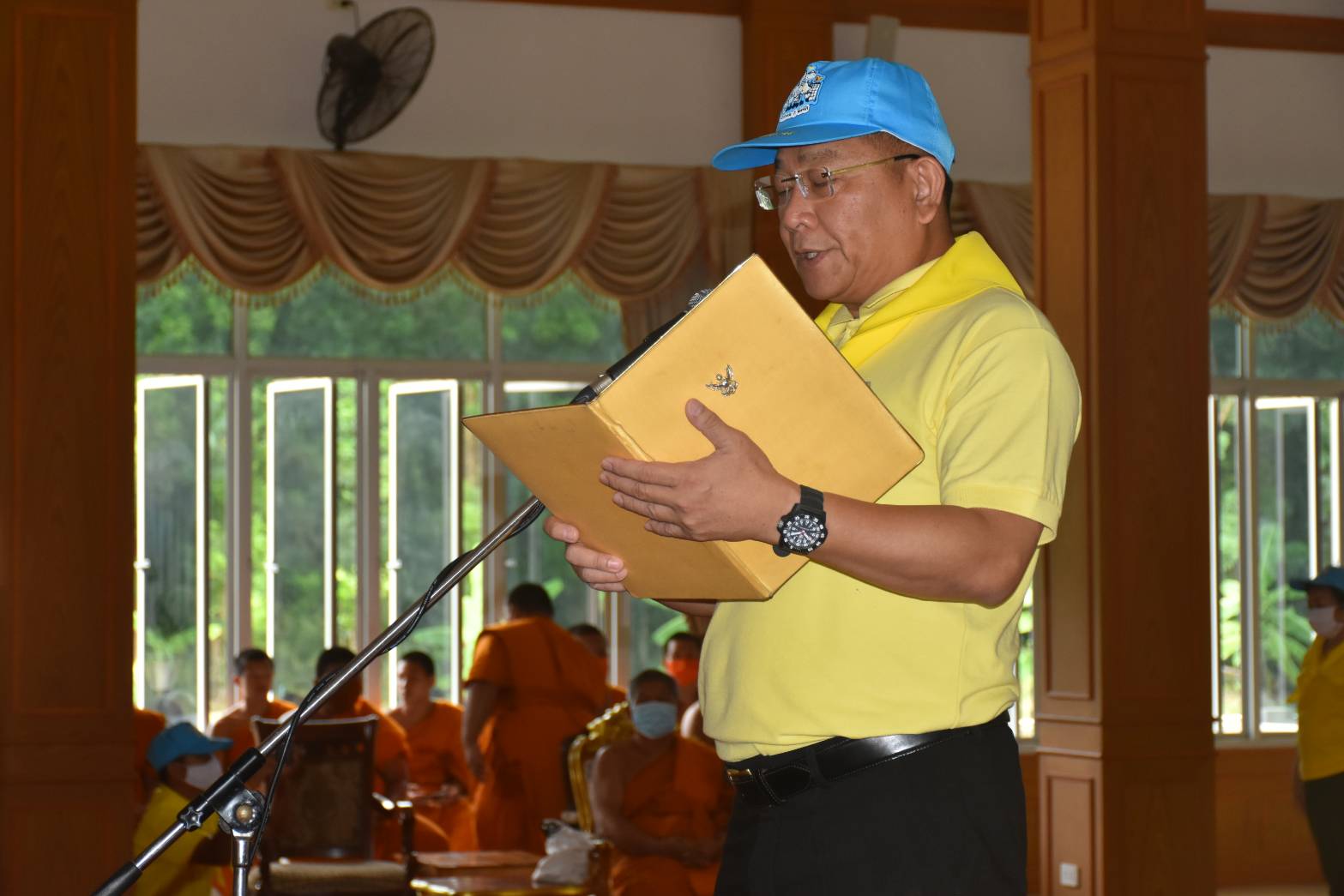 พช.มหาสารคาม : ร่วมกิจกรรมเฉลิมพระเกียรติเนื่องในโอกาสวันเฉลิมพระชนมพรรษาพระบาทสมเด็จพระเจ้าอยู่หัว 28 กรกฎาคม 2563