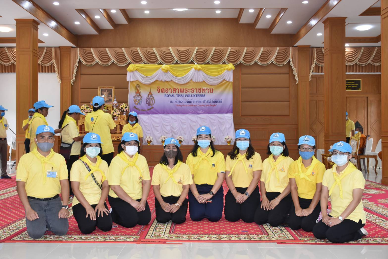 พช.มหาสารคาม : ร่วมกิจกรรมเฉลิมพระเกียรติเนื่องในโอกาสวันเฉลิมพระชนมพรรษาพระบาทสมเด็จพระเจ้าอยู่หัว 28 กรกฎาคม 2563