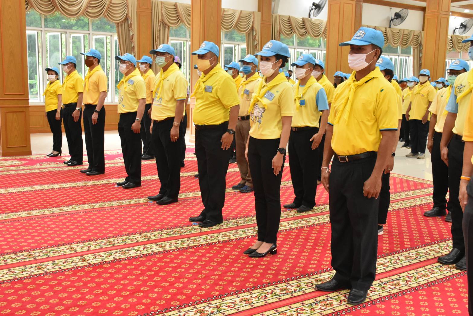 พช.มหาสารคาม : ร่วมกิจกรรมเฉลิมพระเกียรติเนื่องในโอกาสวันเฉลิมพระชนมพรรษาพระบาทสมเด็จพระเจ้าอยู่หัว 28 กรกฎาคม 2563