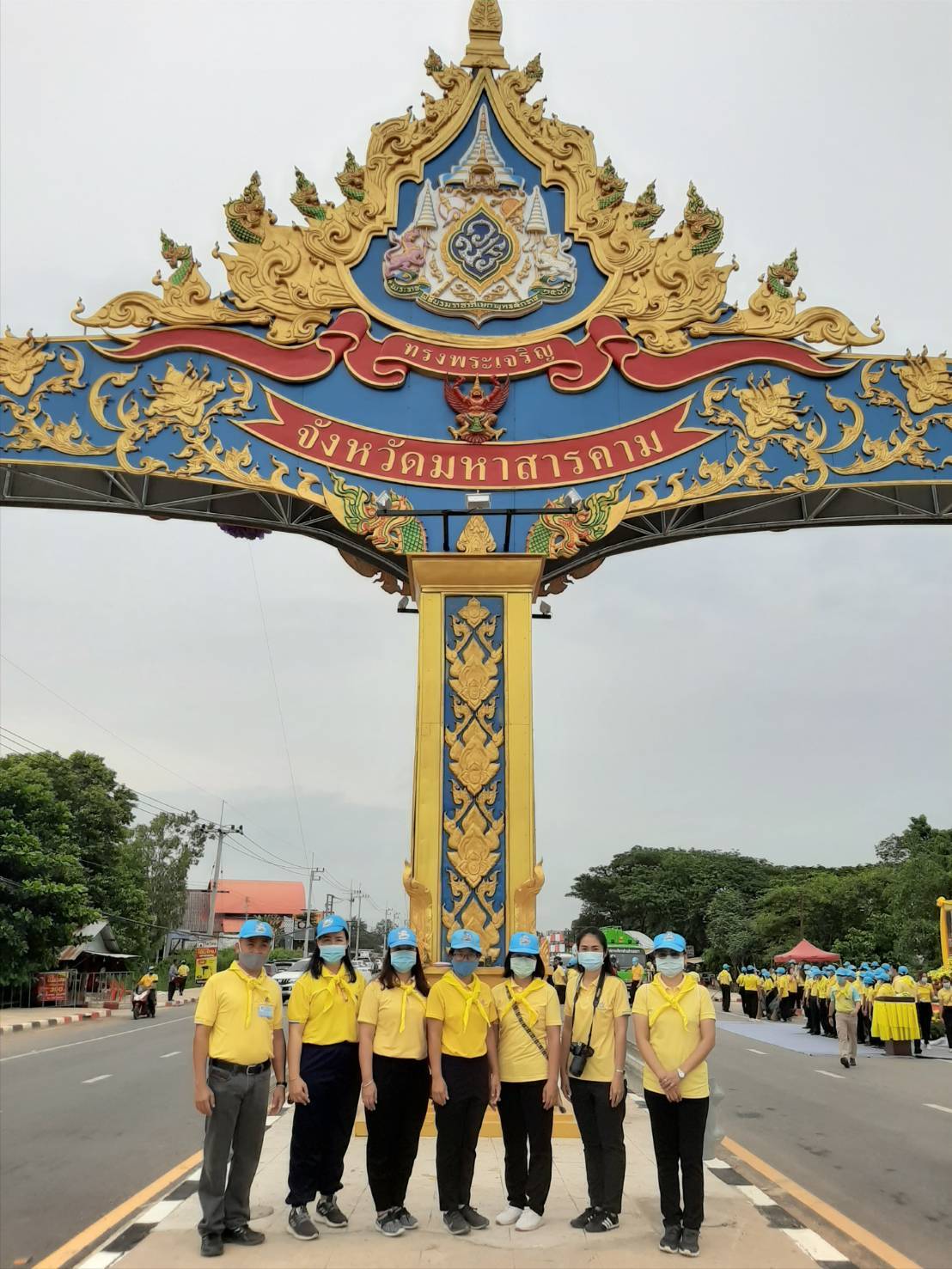 พช.มหาสารคาม : ร่วมกิจกรรมเฉลิมพระเกียรติเนื่องในโอกาสวันเฉลิมพระชนมพรรษาพระบาทสมเด็จพระเจ้าอยู่หัว 28 กรกฎาคม 2563