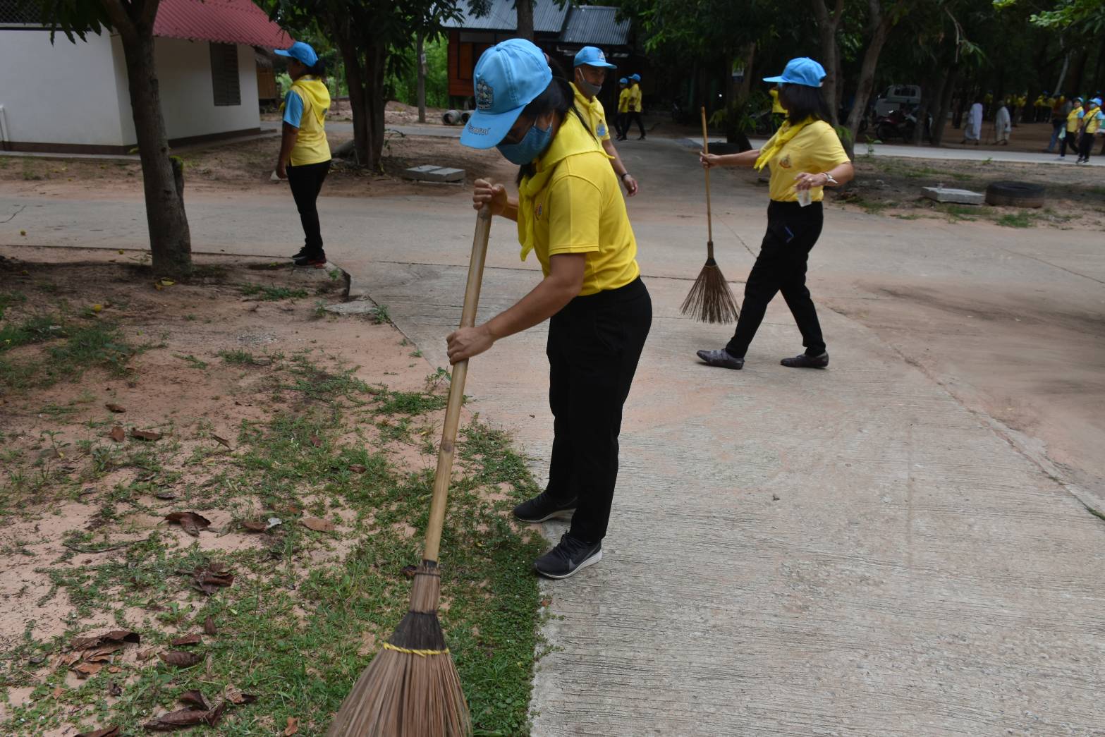 พช.มหาสารคาม : ร่วมกิจกรรมเฉลิมพระเกียรติเนื่องในโอกาสวันเฉลิมพระชนมพรรษาพระบาทสมเด็จพระเจ้าอยู่หัว 28 กรกฎาคม 2563