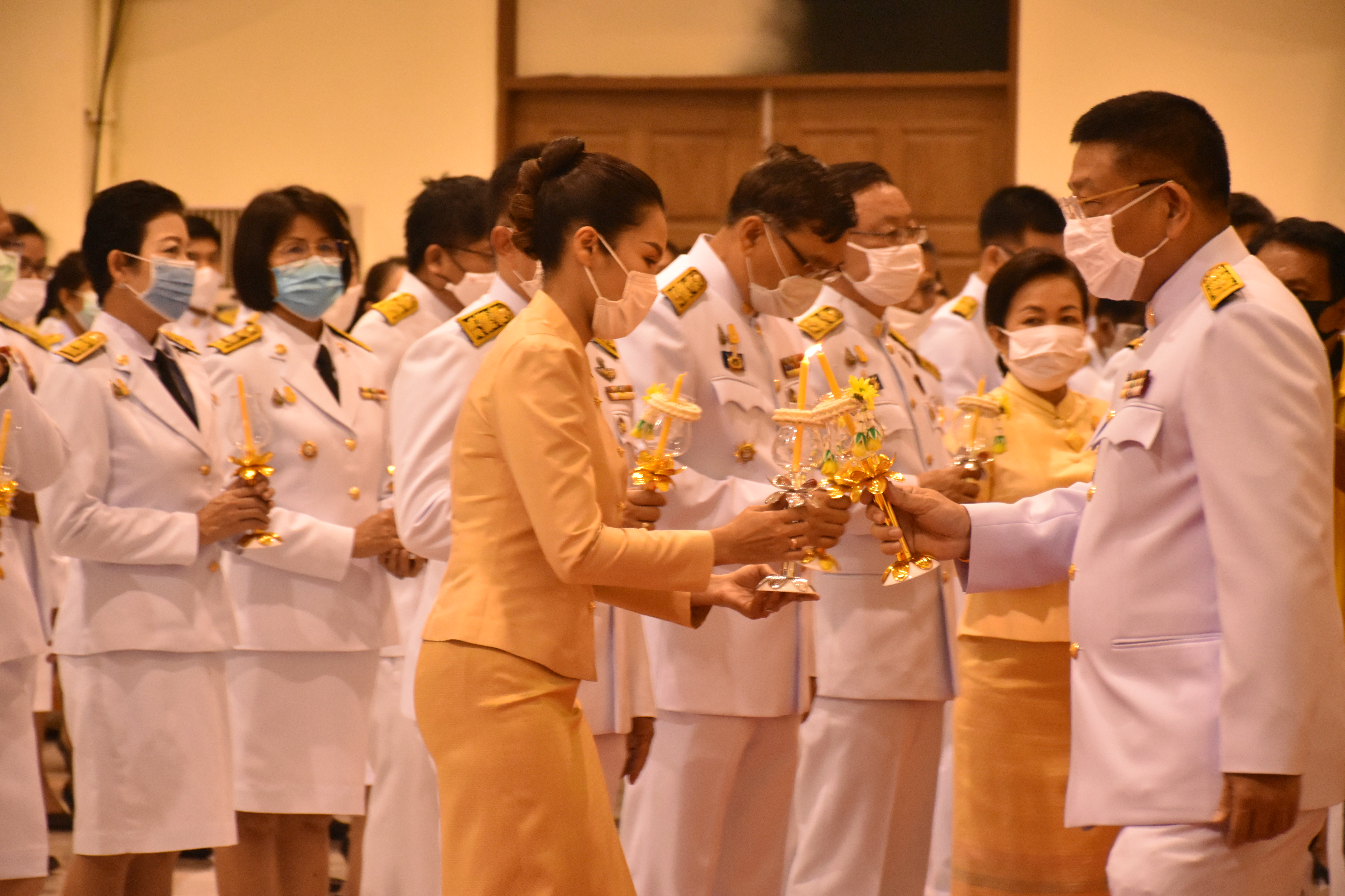 พช.มหาสารคาม : ร่วมกิจกรรมเฉลิมพระเกียรติเนื่องในโอกาสวันเฉลิมพระชนมพรรษาพระบาทสมเด็จพระเจ้าอยู่หัว 28 กรกฎาคม 2563