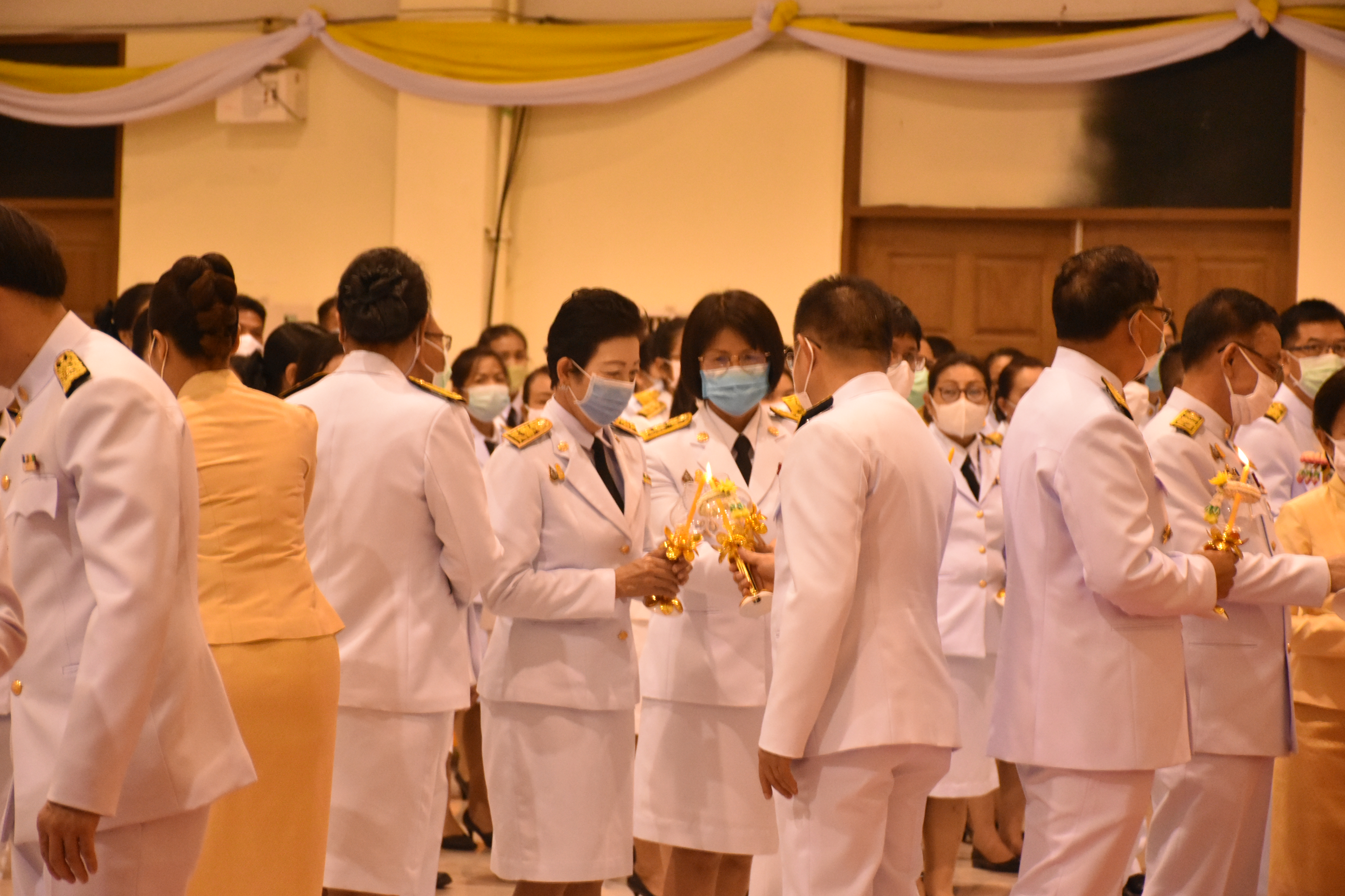 พช.มหาสารคาม : ร่วมกิจกรรมเฉลิมพระเกียรติเนื่องในโอกาสวันเฉลิมพระชนมพรรษาพระบาทสมเด็จพระเจ้าอยู่หัว 28 กรกฎาคม 2563