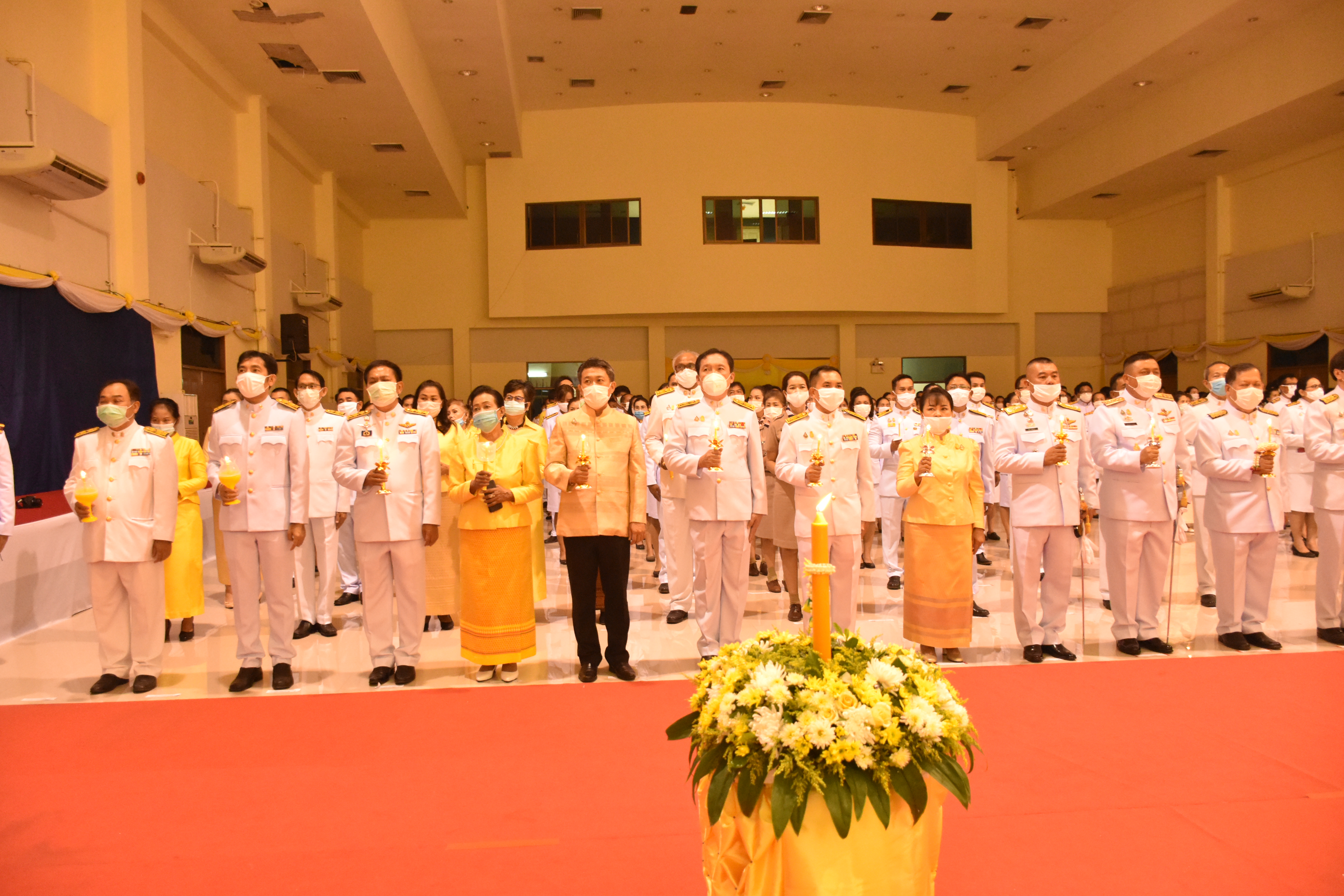 พช.มหาสารคาม : ร่วมกิจกรรมเฉลิมพระเกียรติเนื่องในโอกาสวันเฉลิมพระชนมพรรษาพระบาทสมเด็จพระเจ้าอยู่หัว 28 กรกฎาคม 2563