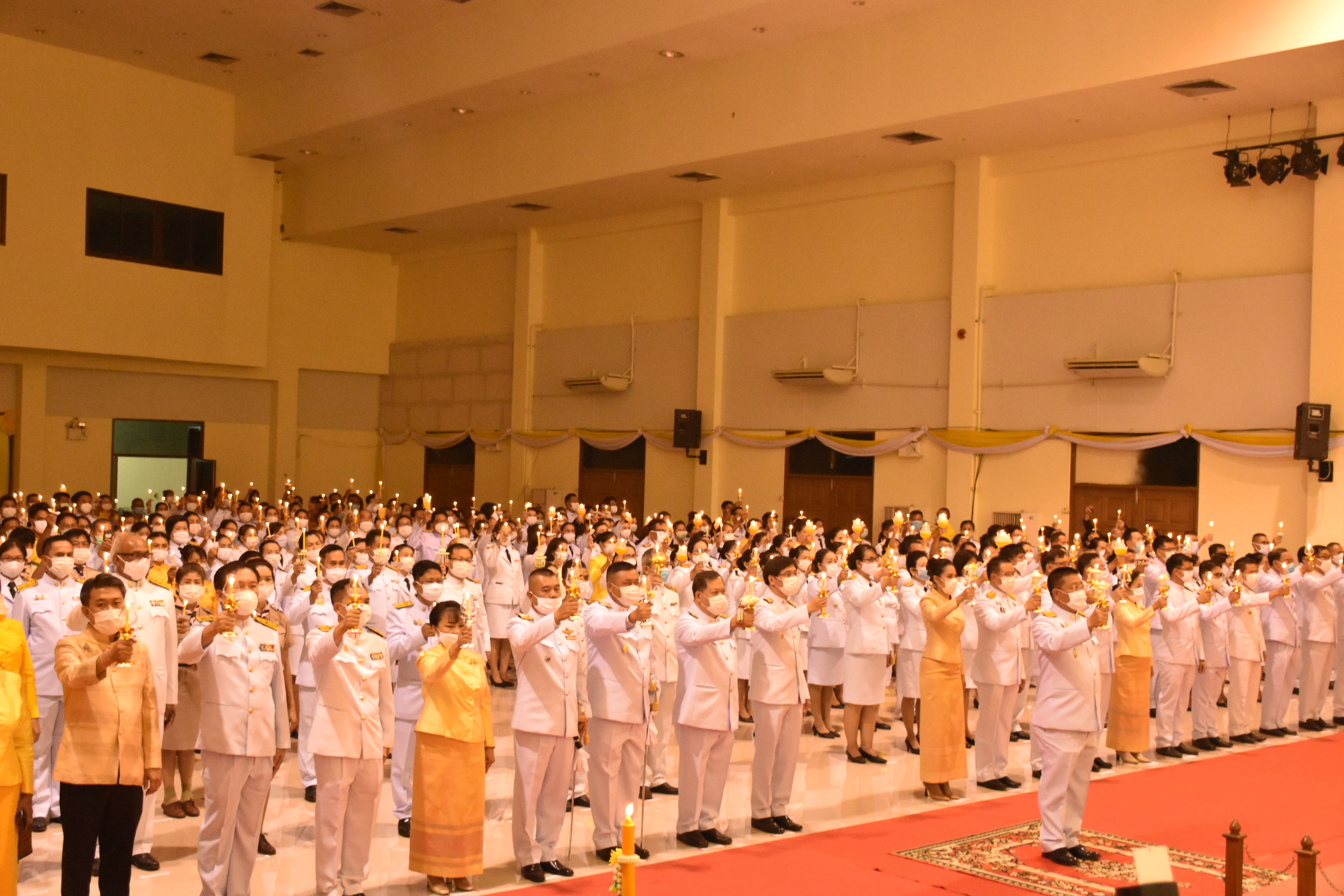 พช.มหาสารคาม : ร่วมกิจกรรมเฉลิมพระเกียรติเนื่องในโอกาสวันเฉลิมพระชนมพรรษาพระบาทสมเด็จพระเจ้าอยู่หัว 28 กรกฎาคม 2563