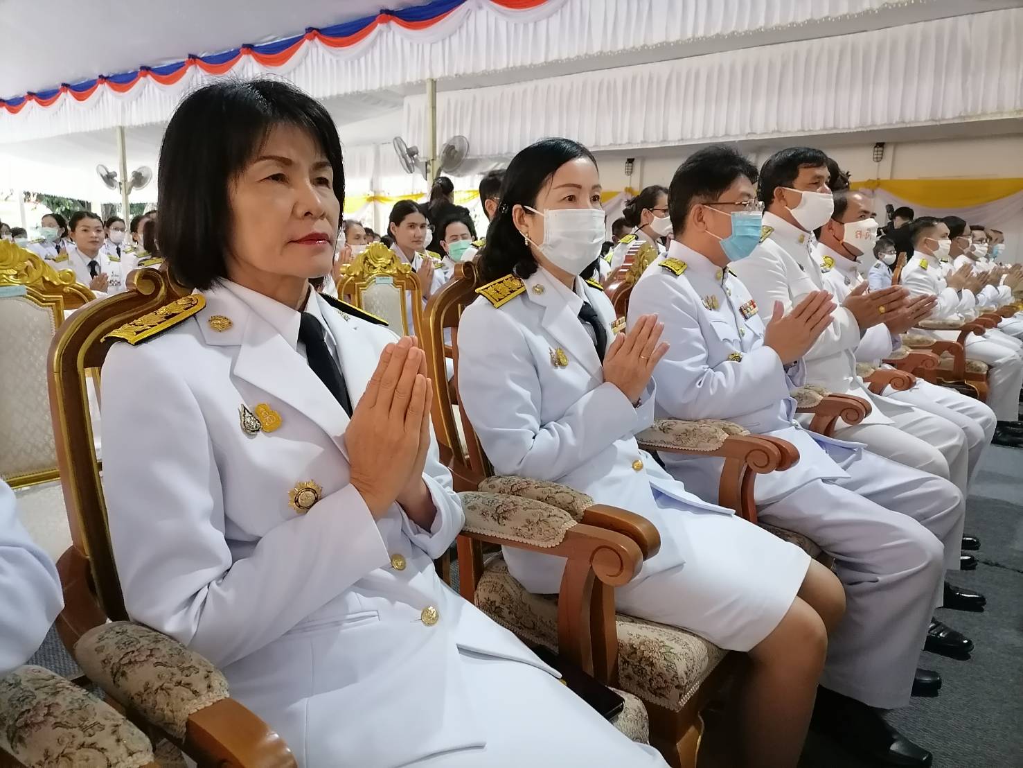 13 ตุลาคม 2563 พช.มหาสารคาม ร่วมกิจกรรมน้อมรำลึกเนื่องในวันคล้ายวันสวรรคต พระบาทสมเด็จพระบรมชนกาธิเบศร มหาภูมิพลอดุลยเดชมหาราช บรมนาถบพิตร 13 ตุลาคม 2563