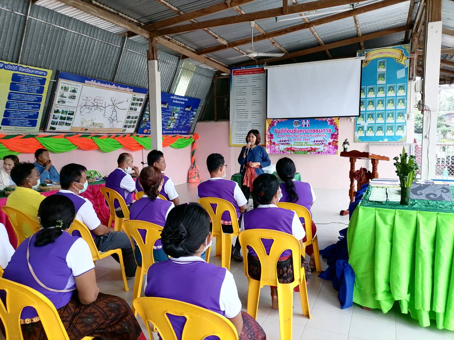 พช.มหาสารคาม​ จับมือ​ สทบ. สาขา​ 5​ จังหวัดขอนแก่น​ ดำเนินการประกวดกองทุนหมู่บ้านและชุมชนเมืองดีเด่น​ จังหวัดมหาสารคาม​ ประจำปี​ 2563