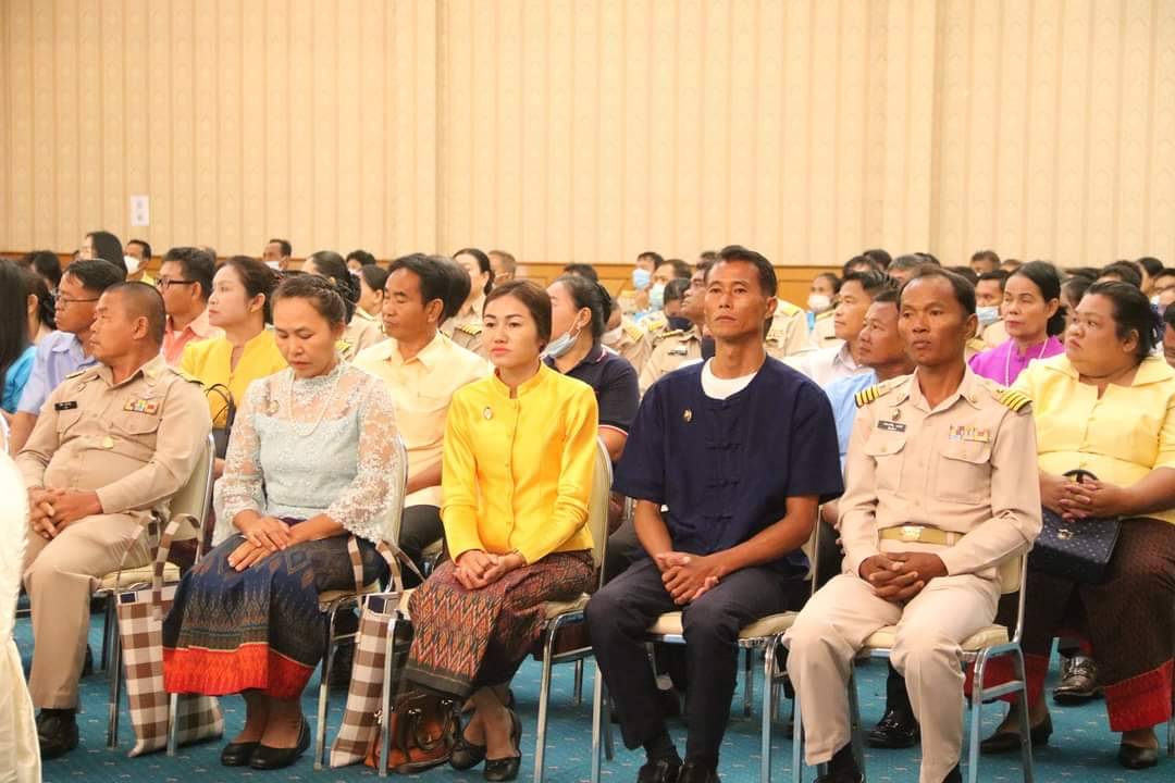 วันที่ 30 กันยายน 2563 ณ โรงแรมวสุมหาสารคาม อำเภอเมืองฯ จังหวัดมหาสารคาม พัฒนาชุมชนจังหวัดมหาสารคามจัด “มหกรรมรวมพลังคนดีแห่งแผ่นดิน” ประจำปี 2563