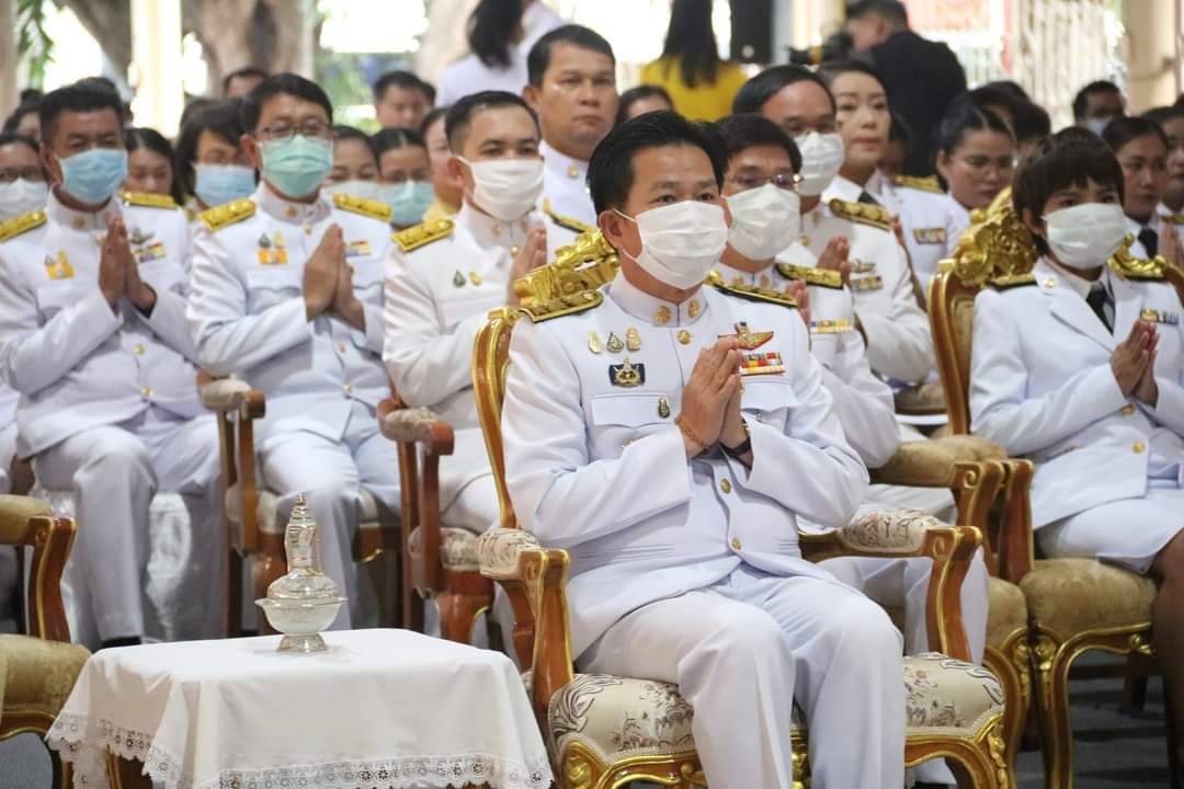 13 ตุลาคม 2563 พช.มหาสารคาม ร่วมกิจกรรมน้อมรำลึกเนื่องในวันคล้ายวันสวรรคต พระบาทสมเด็จพระบรมชนกาธิเบศร มหาภูมิพลอดุลยเดชมหาราช บรมนาถบพิตร 13 ตุลาคม 2563