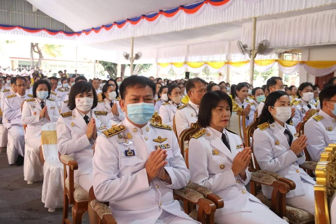 13 ตุลาคม 2563 พช.มหาสารคาม ร่วมกิจกรรมน้อมรำลึกเนื่องในวันคล้ายวันสวรรคต พระบาทสมเด็จพระบรมชนกาธิเบศร มหาภูมิพลอดุลยเดชมหาราช บรมนาถบพิตร 13 ตุลาคม 2563