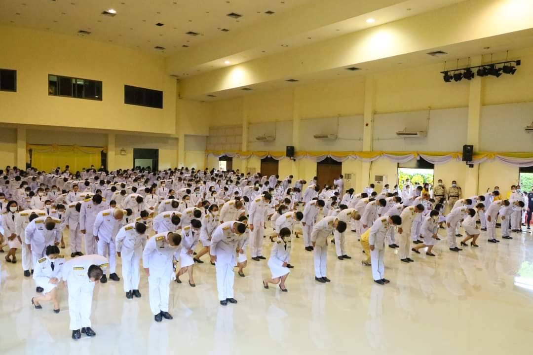 13 ตุลาคม 2563 พช.มหาสารคาม ร่วมกิจกรรมน้อมรำลึกเนื่องในวันคล้ายวันสวรรคต พระบาทสมเด็จพระบรมชนกาธิเบศร มหาภูมิพลอดุลยเดชมหาราช บรมนาถบพิตร 13 ตุลาคม 2563