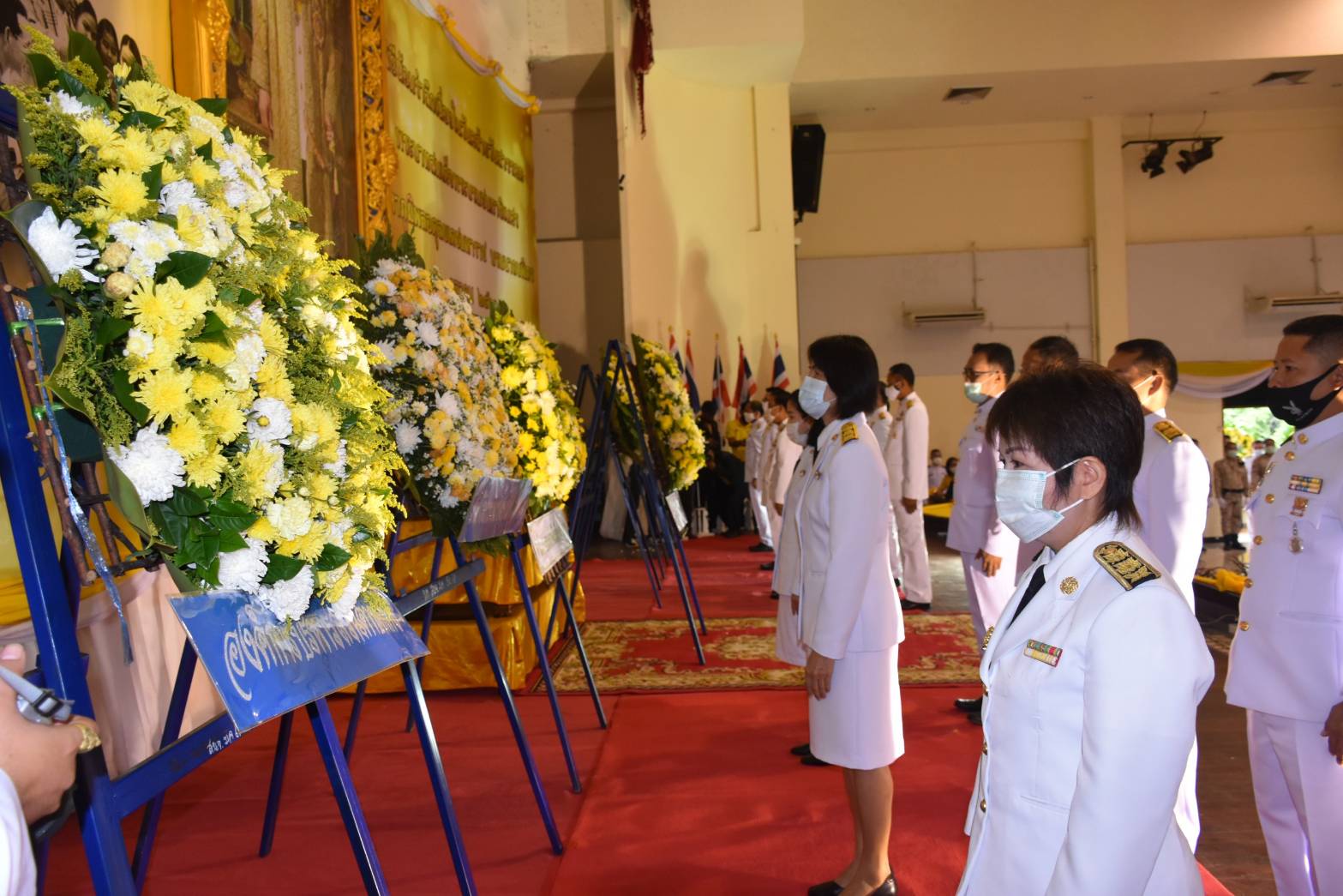 13 ตุลาคม 2563 พช.มหาสารคาม ร่วมกิจกรรมน้อมรำลึกเนื่องในวันคล้ายวันสวรรคต พระบาทสมเด็จพระบรมชนกาธิเบศร มหาภูมิพลอดุลยเดชมหาราช บรมนาถบพิตร 13 ตุลาคม 2563