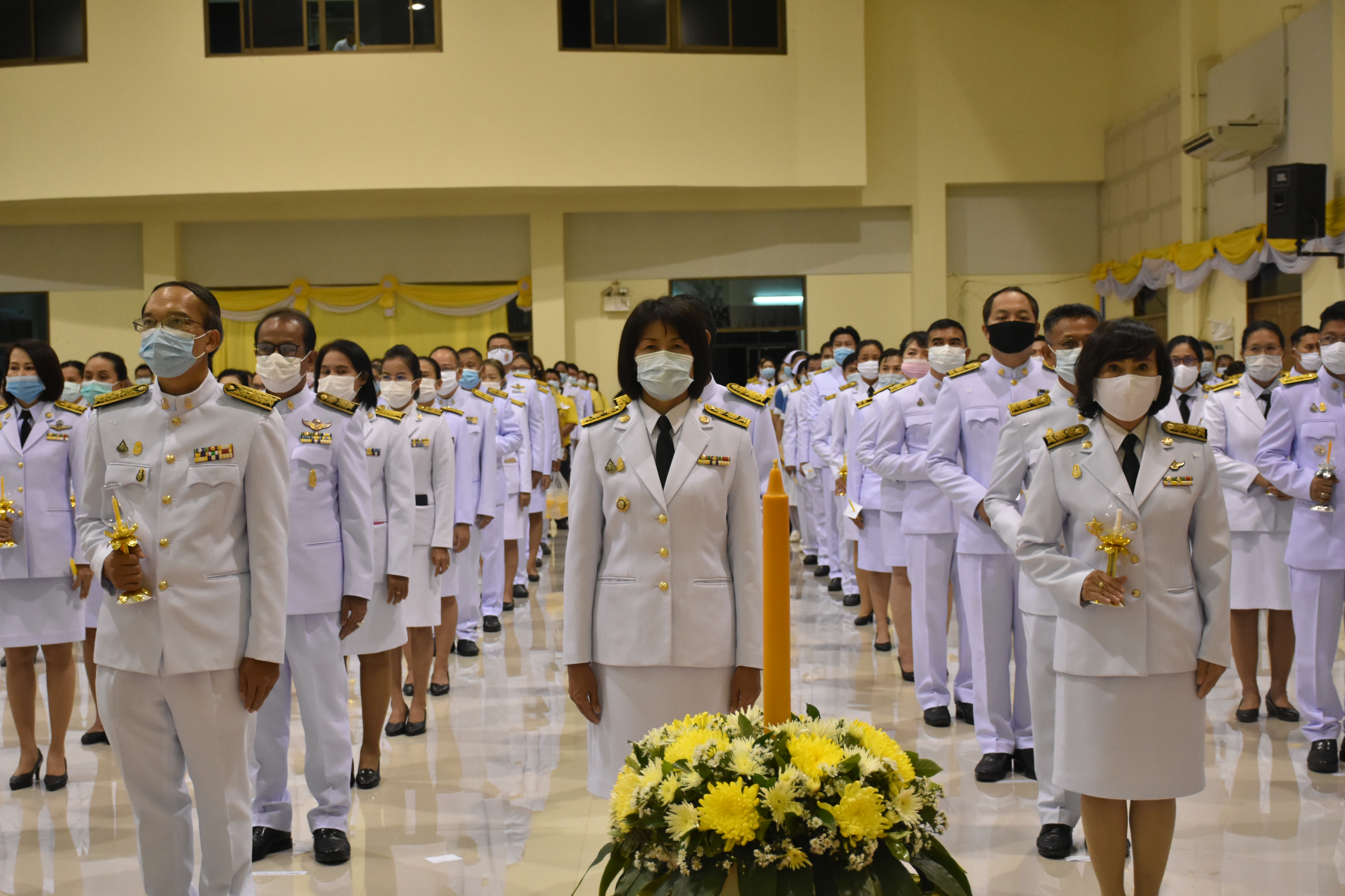 13 ตุลาคม 2563 เวลา 18.00 น. ณ หอประชุมจังหวัดมหาสารคาม พช.มหาสารคาม ร่วมพิธีจุดเทียนชัยเพื่อน้อมรำลึกในพระมหากรุณาธิคุณ เนื่องในวันคล้ายวันสวรรคต พระบาทสมเด็จพระบรมชนกาธิเบศร มหาภูมิพลอดุลยเดชมหาราช บรมนาถบพิตร 13 ตุลาคม 2563