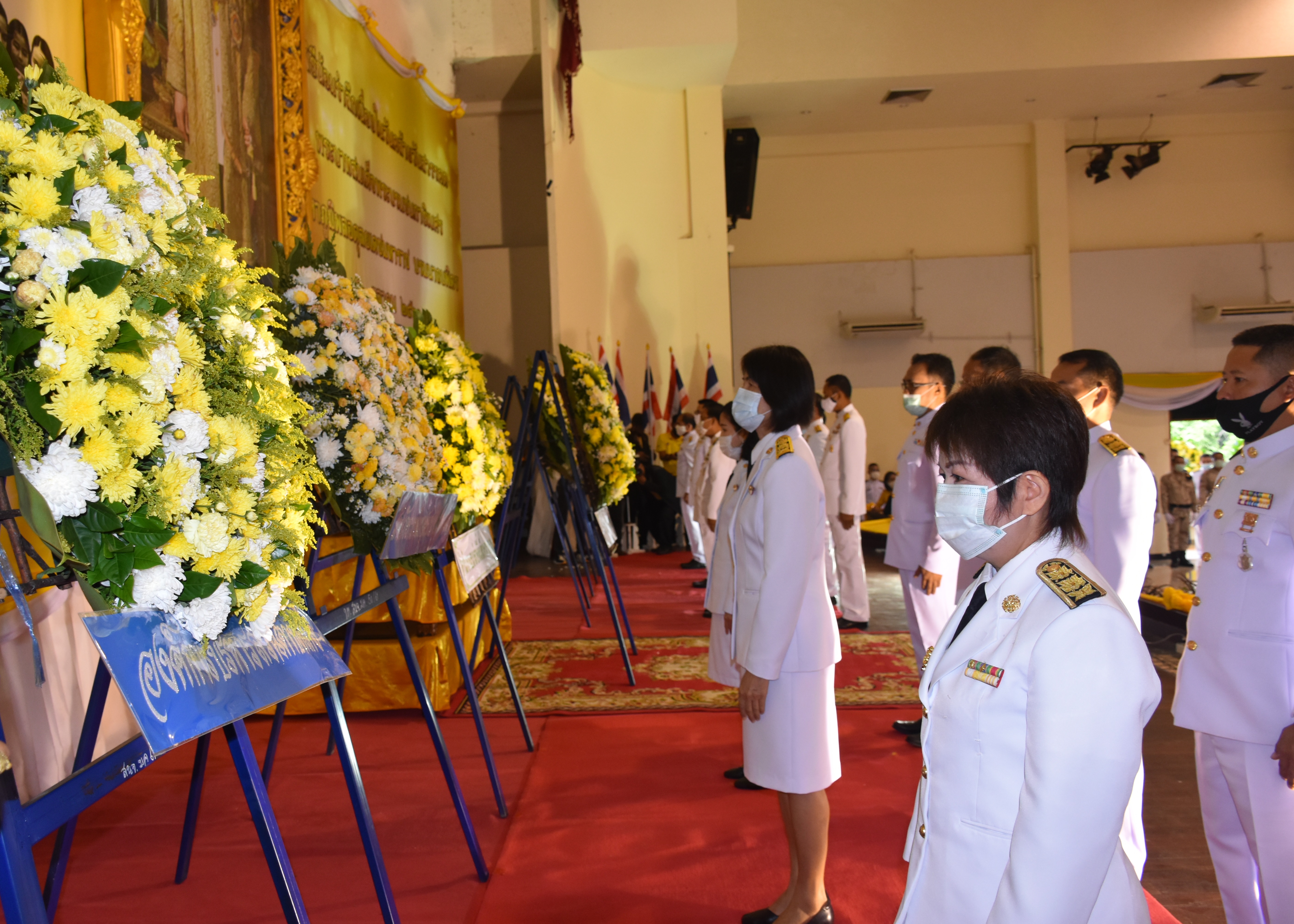 13 ตุลาคม 2563 พช.มหาสารคาม ร่วมกิจกรรมน้อมรำลึกเนื่องในวันคล้ายวันสวรรคต พระบาทสมเด็จพระบรมชนกาธิเบศร มหาภูมิพลอดุลยเดชมหาราช บรมนาถบพิตร 13 ตุลาคม 2563