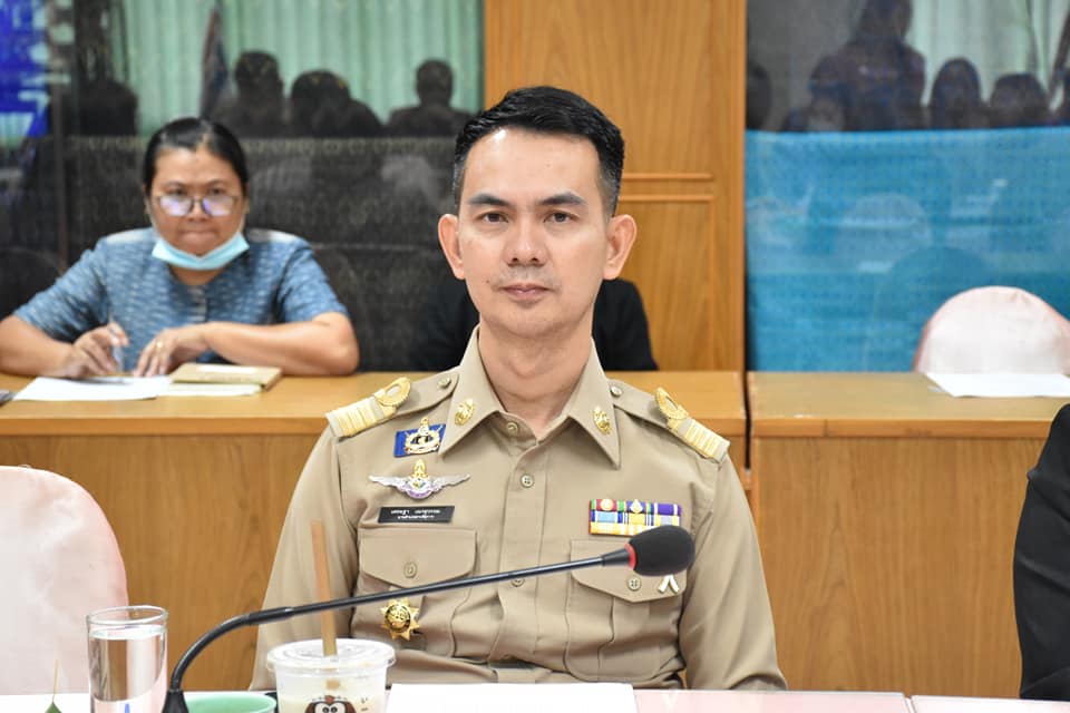 ประชุมเข้ม !! จังหวัดมหาสารคาม ประชุมเตรียมงาน “เส้นสายลายผ้า” ในงานประเพณีบุญเบิกฟ้าและงานกาชาดจังหวัดมหาสารคาม ประจำปี 2564