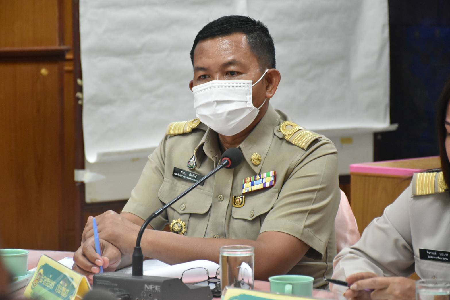 ? พช.มหาสารคาม ประชุมประจำเดือนสำนักงานพัฒนาชุมชนจังหวัดมหาสารคาม