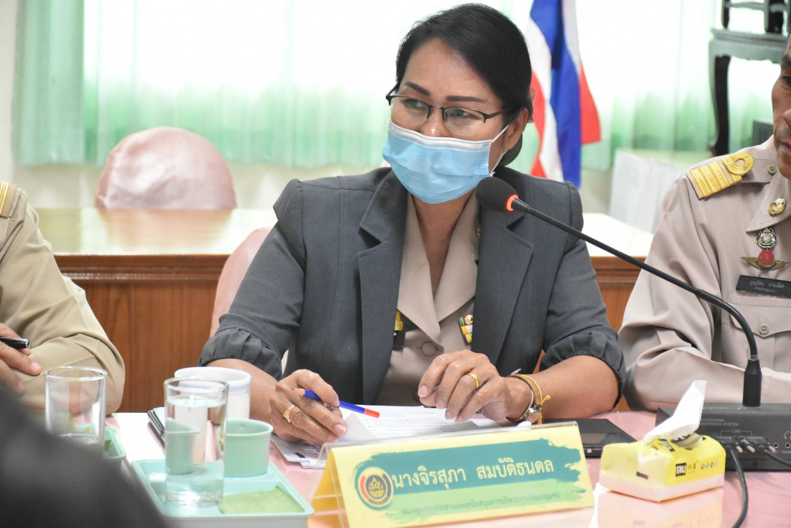 ? พช.มหาสารคาม ประชุมประจำเดือนสำนักงานพัฒนาชุมชนจังหวัดมหาสารคาม