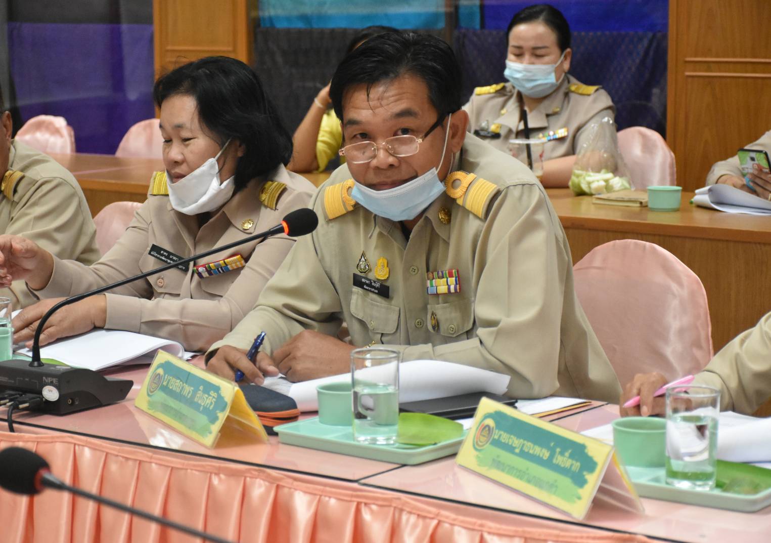 ? พช.มหาสารคาม ประชุมประจำเดือนสำนักงานพัฒนาชุมชนจังหวัดมหาสารคาม