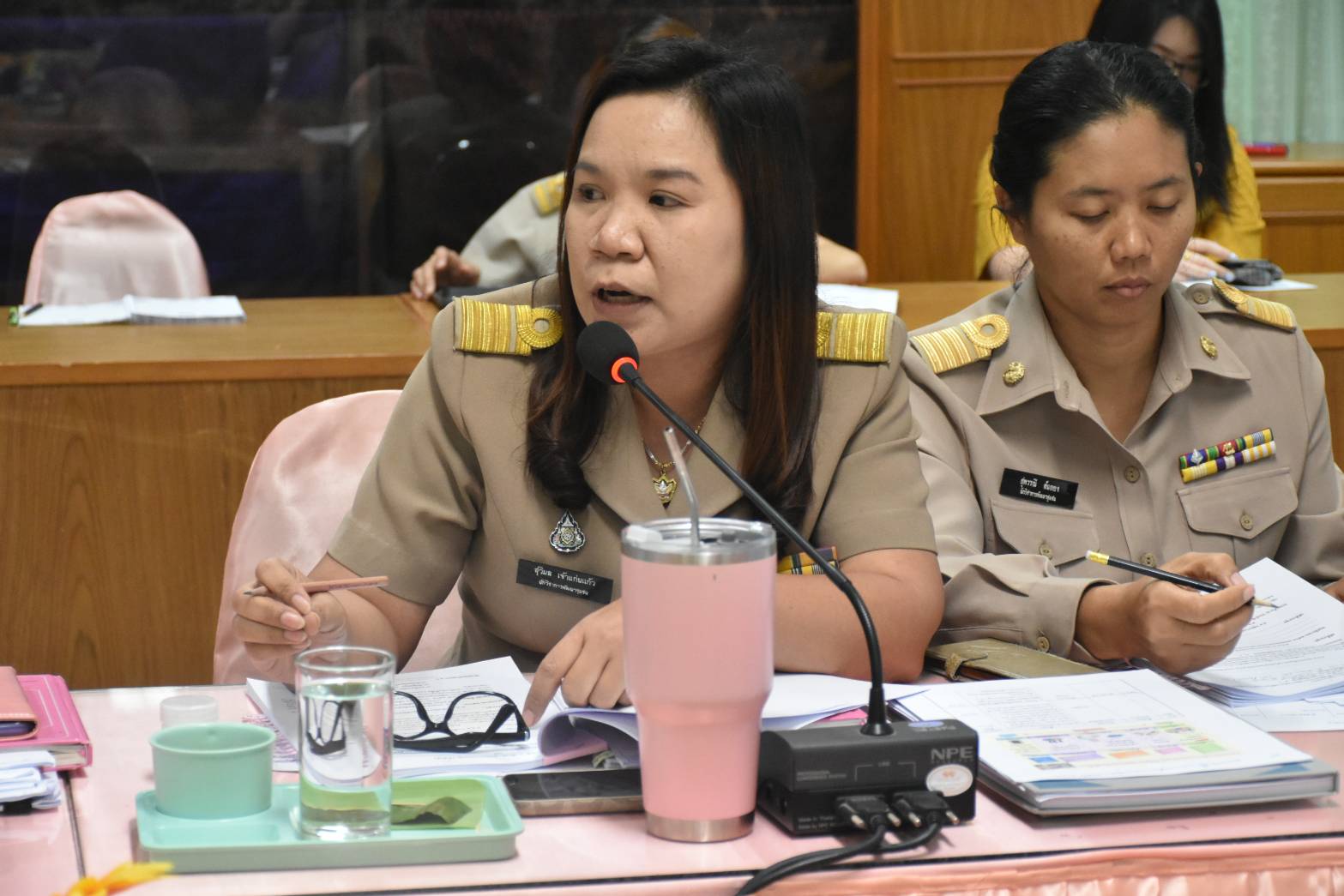 ? พช.มหาสารคาม ประชุมประจำเดือนสำนักงานพัฒนาชุมชนจังหวัดมหาสารคาม
