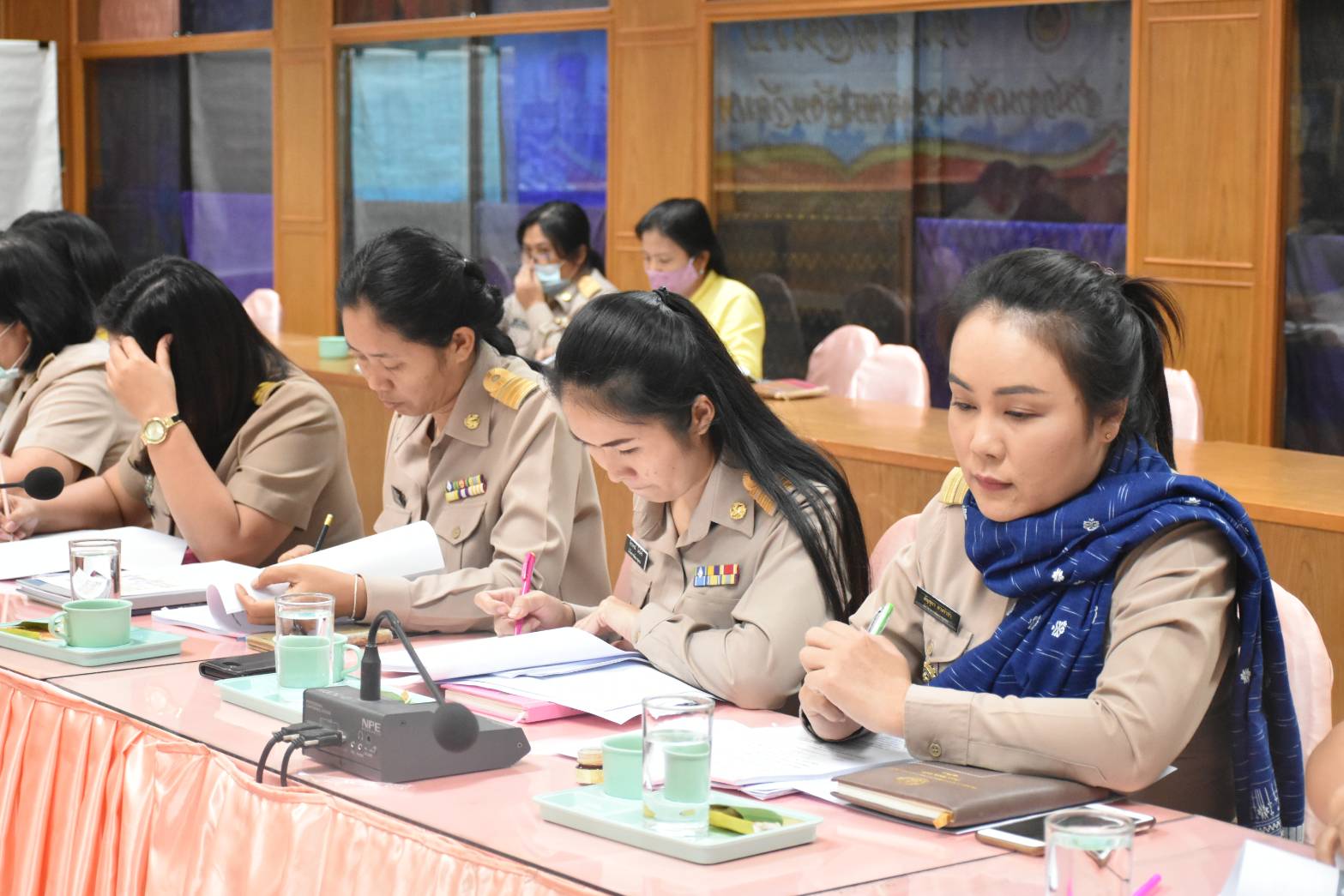 ? พช.มหาสารคาม ประชุมประจำเดือนสำนักงานพัฒนาชุมชนจังหวัดมหาสารคาม