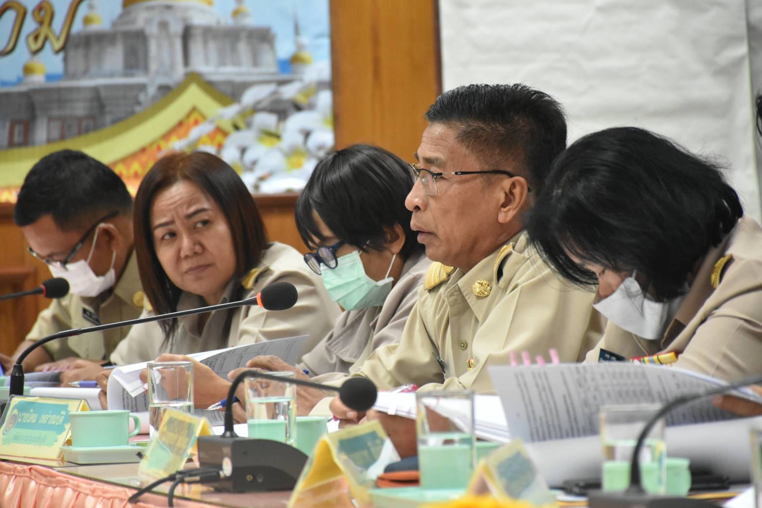 ? พช.มหาสารคาม ประชุมประจำเดือนสำนักงานพัฒนาชุมชนจังหวัดมหาสารคาม