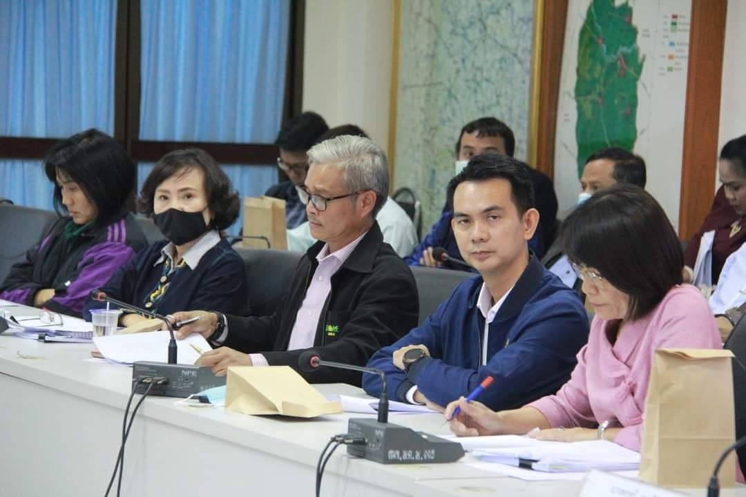 ? จังหวัดมหาสารคาม จัดประชุมคณะกรรมการจัดงานประเพณีบุญเบิกฟ้าและงานกาชาดจังหวัดมหาสารคามประจำปี 2564